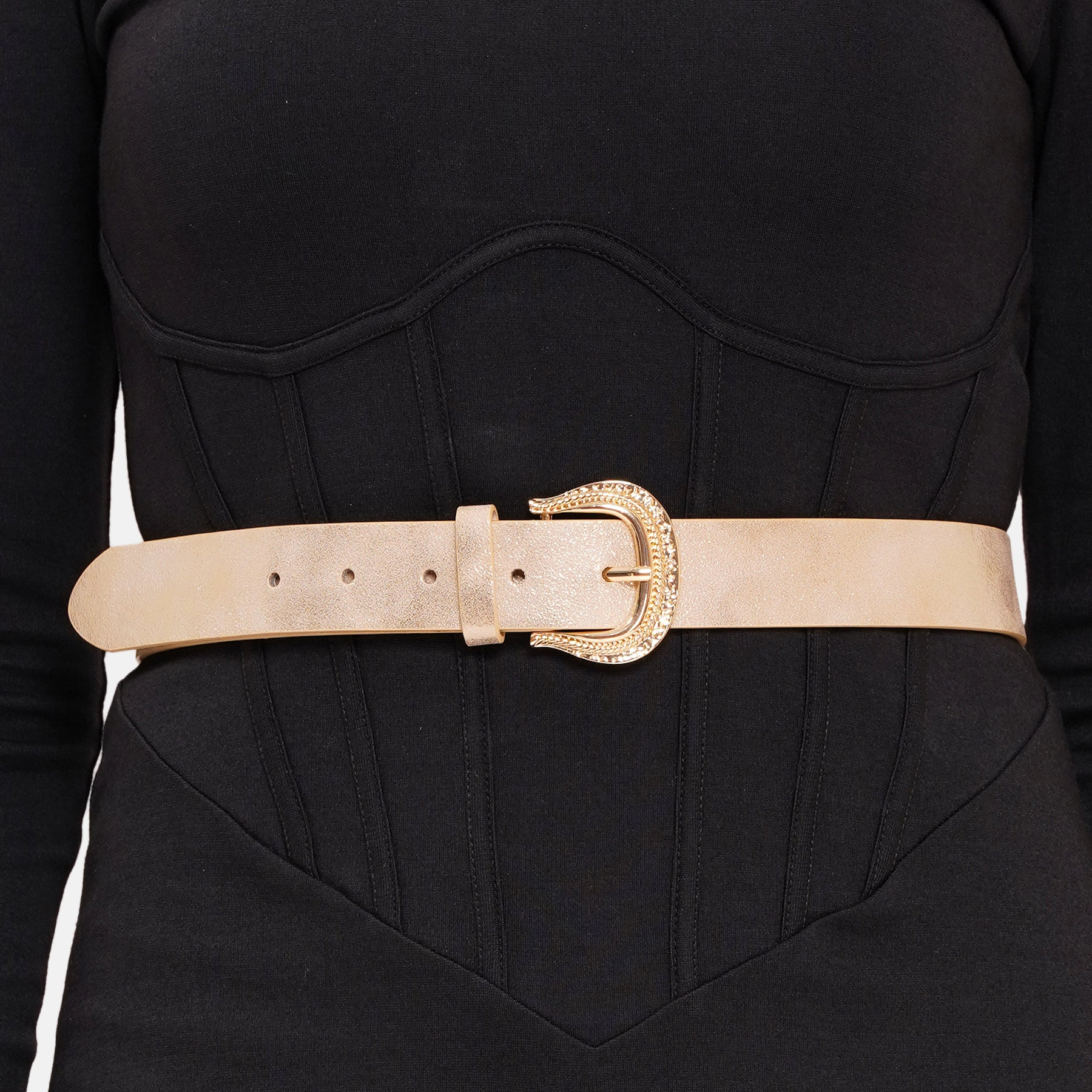 AGP PARIS Gold Women's Belt