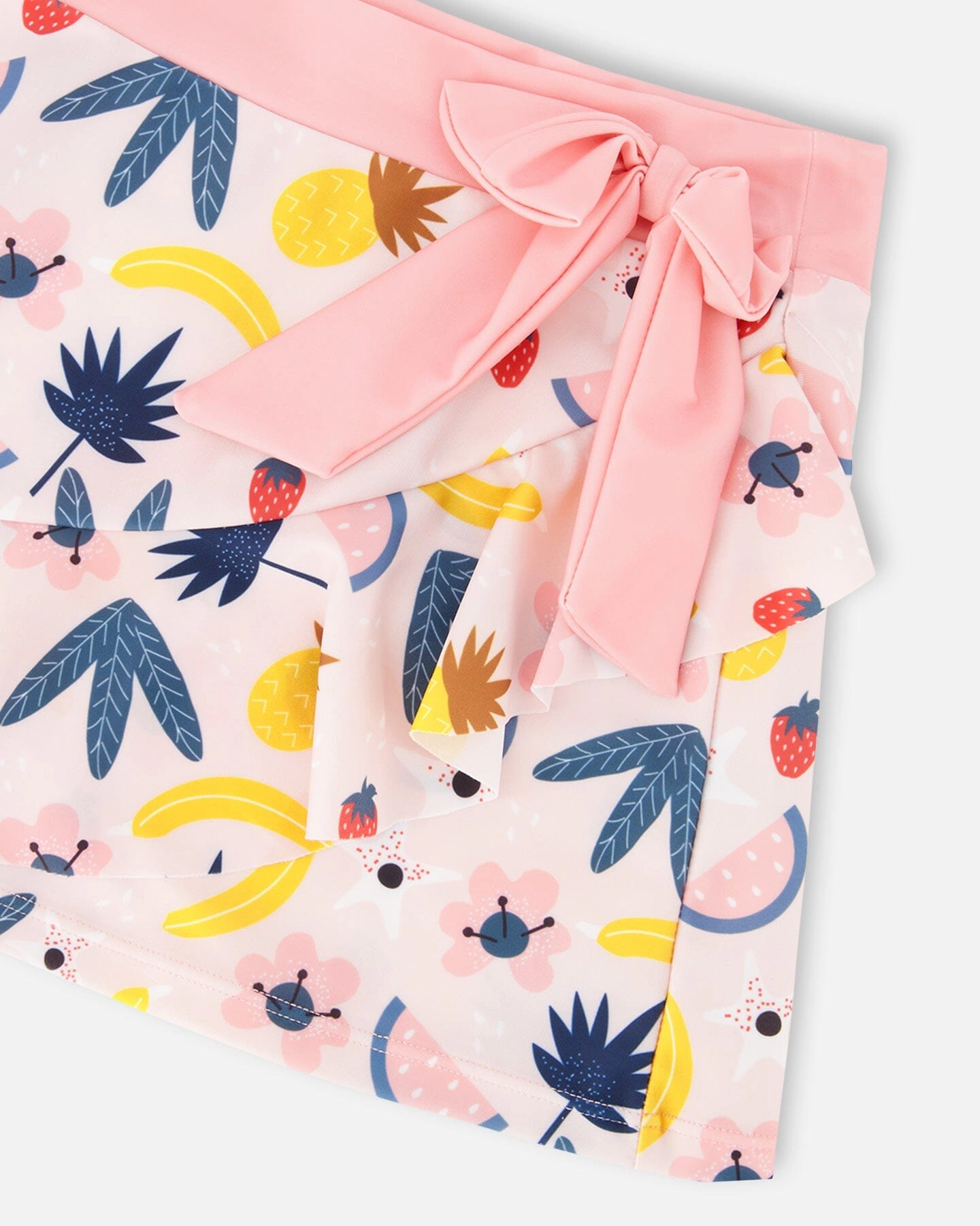 Deux par Girls Beach Skirt Cover-Up Printed Fruits