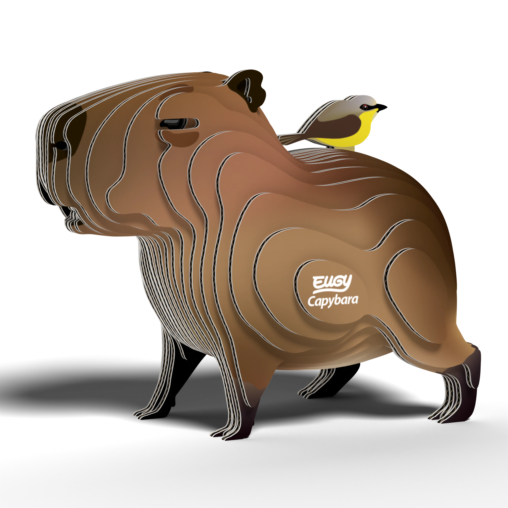EUGY Capybara 3D Puzzle - contains 27 puzzle pieces