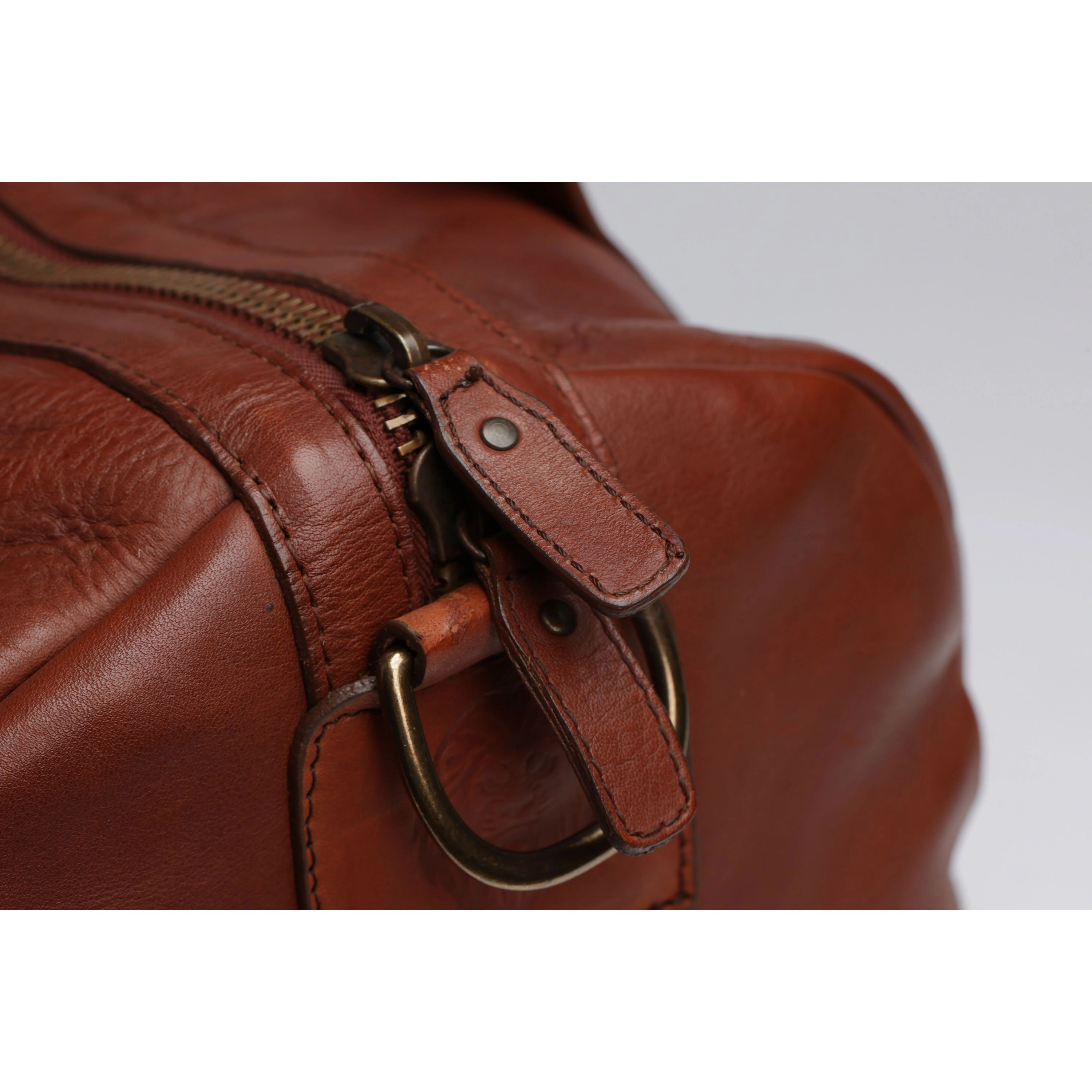 Wear Sierra Mens Leather Golf Travel Bag