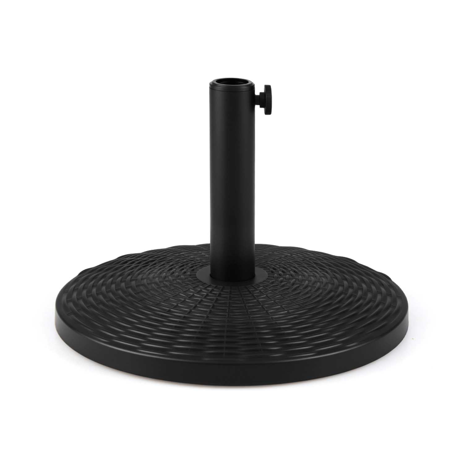 Slickblue Patio Umbrella Base Cement Filled 17.5 Inch Stand for Outdoor Shade Umbrella Support