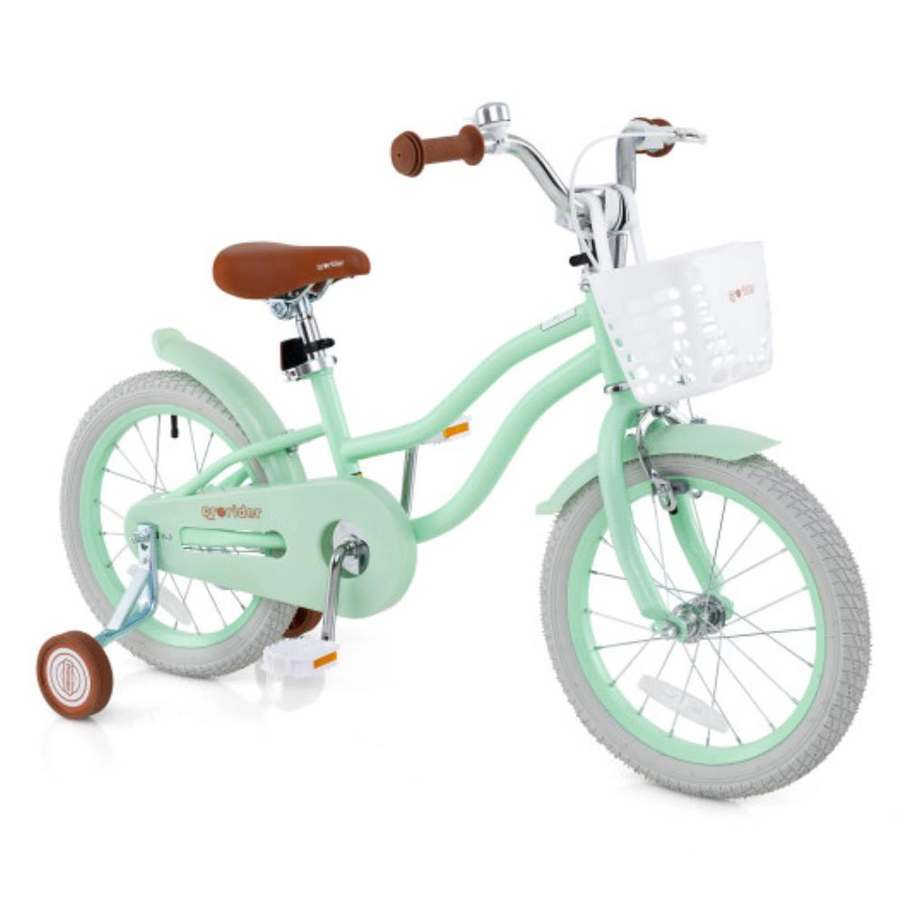 Hivvago 16 Inch Kids Bike with Adjustable Seat and Bell for Kids 3-8 Years Olds-16 inches