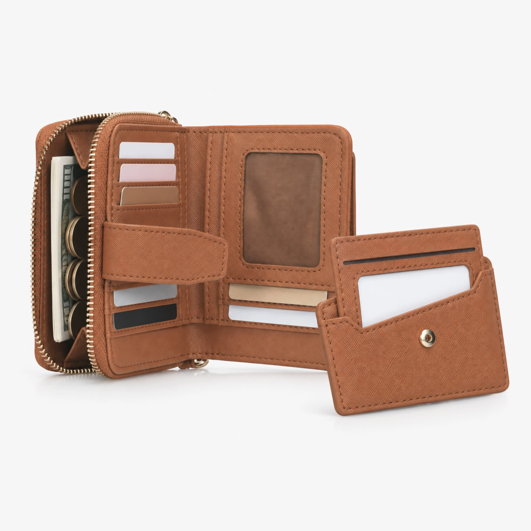 Hynes Eagle Women's Luxe Compact RFID Wallet