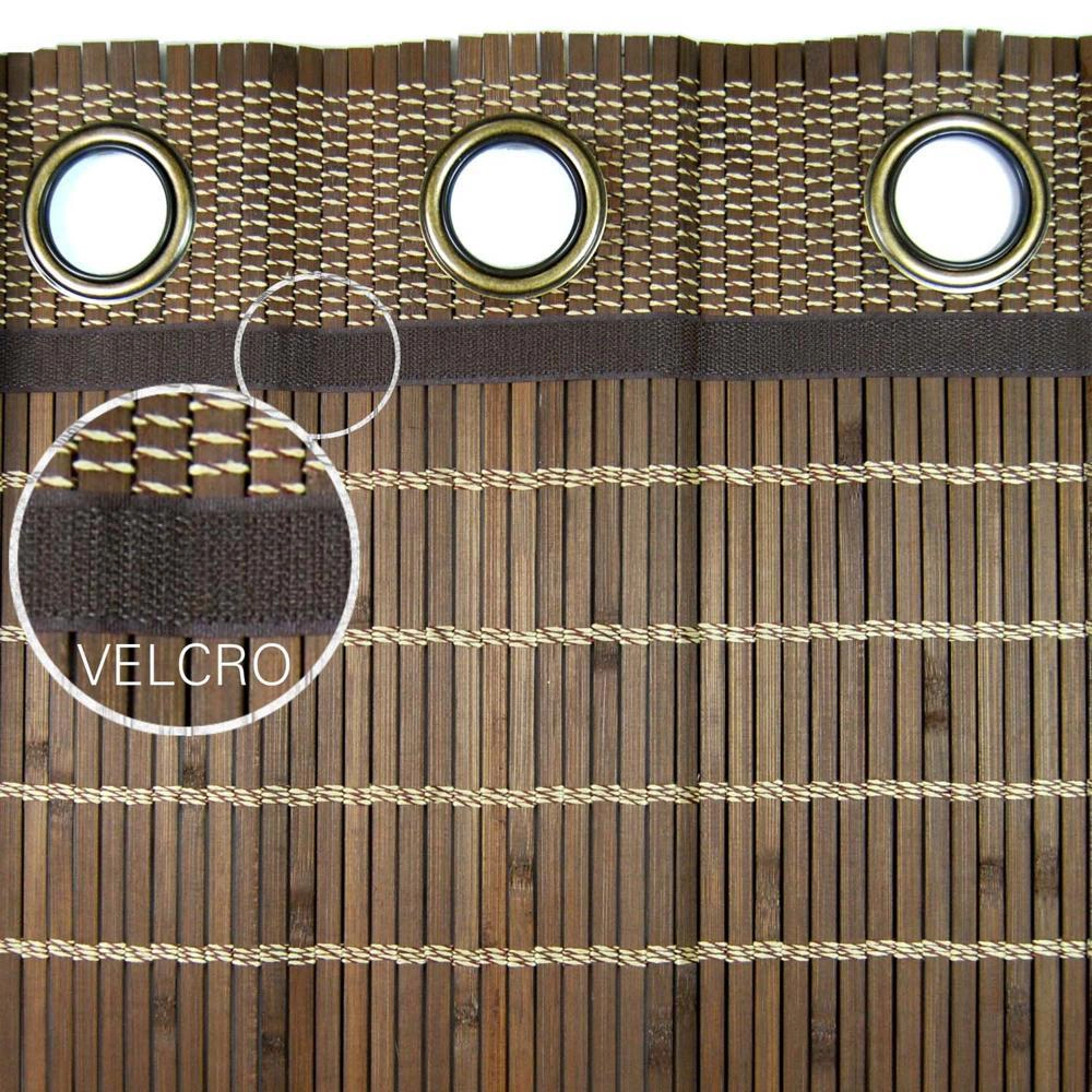 Versailles Thermal Liners For Ring Top Bamboo Panels - 40x63", Off-White
