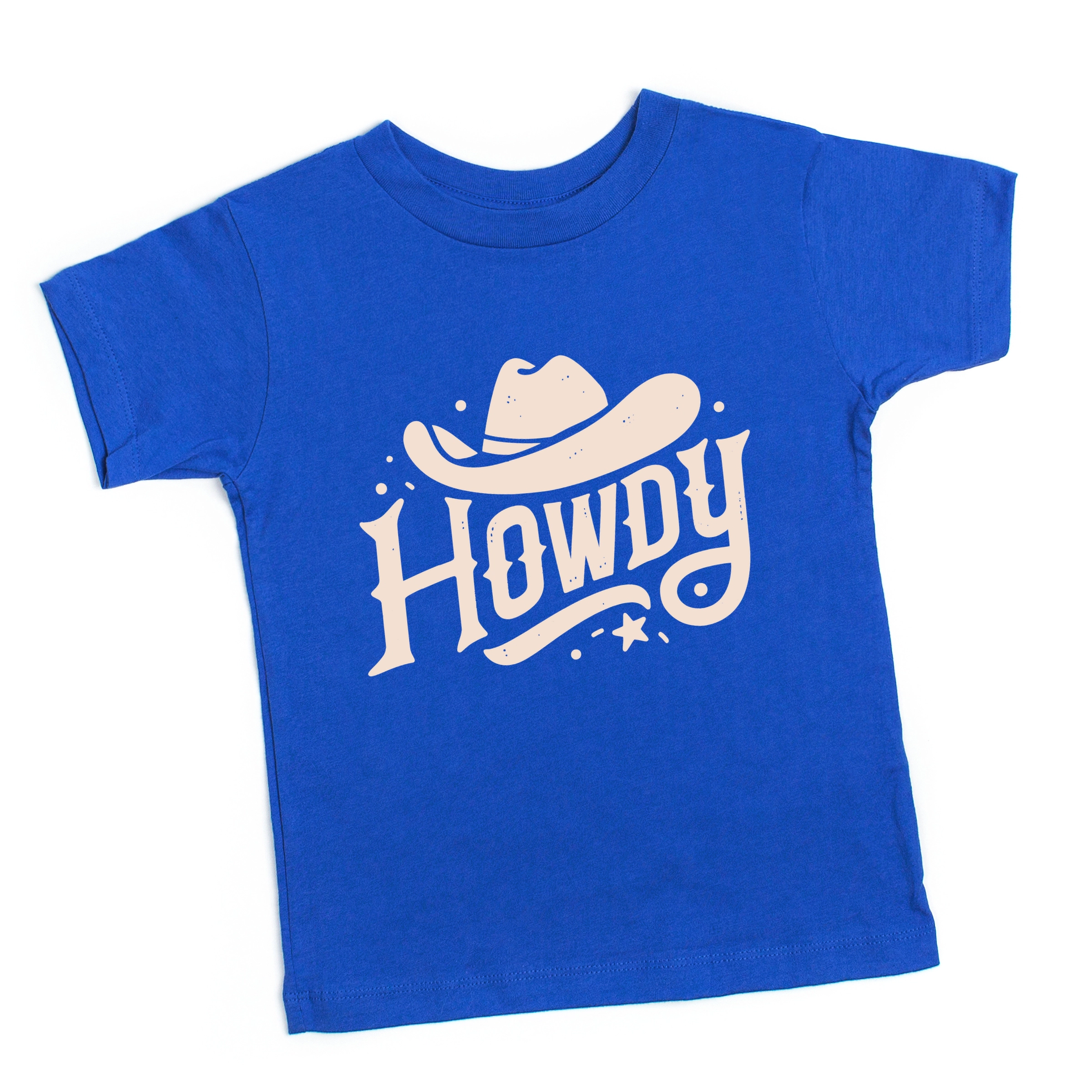 The Juniper Shop - Howdy Western Hat Toddler Short Sleeve Graphic T-Shirt