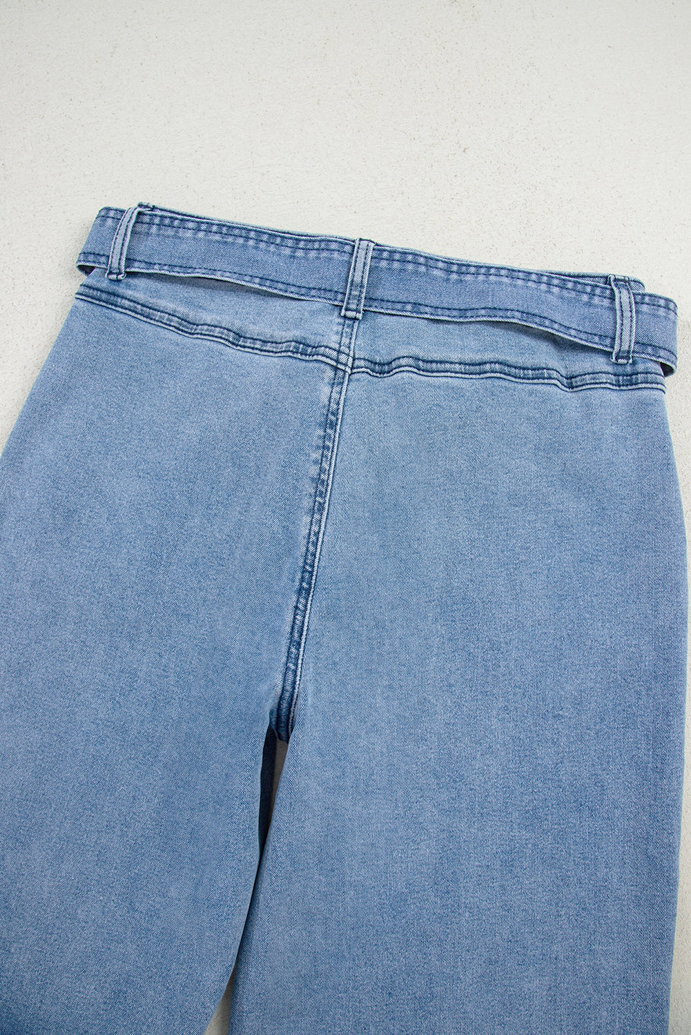 Threaded Pear Women's Ava Sash Wide Leg Jeans