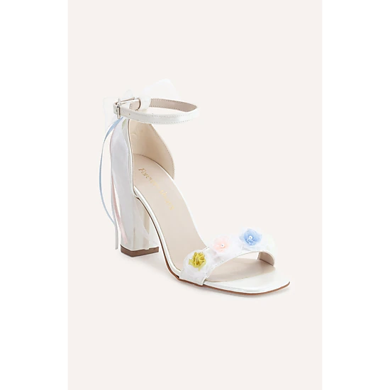 Forever & Always Womens Nikki Lace Bridal Sandals