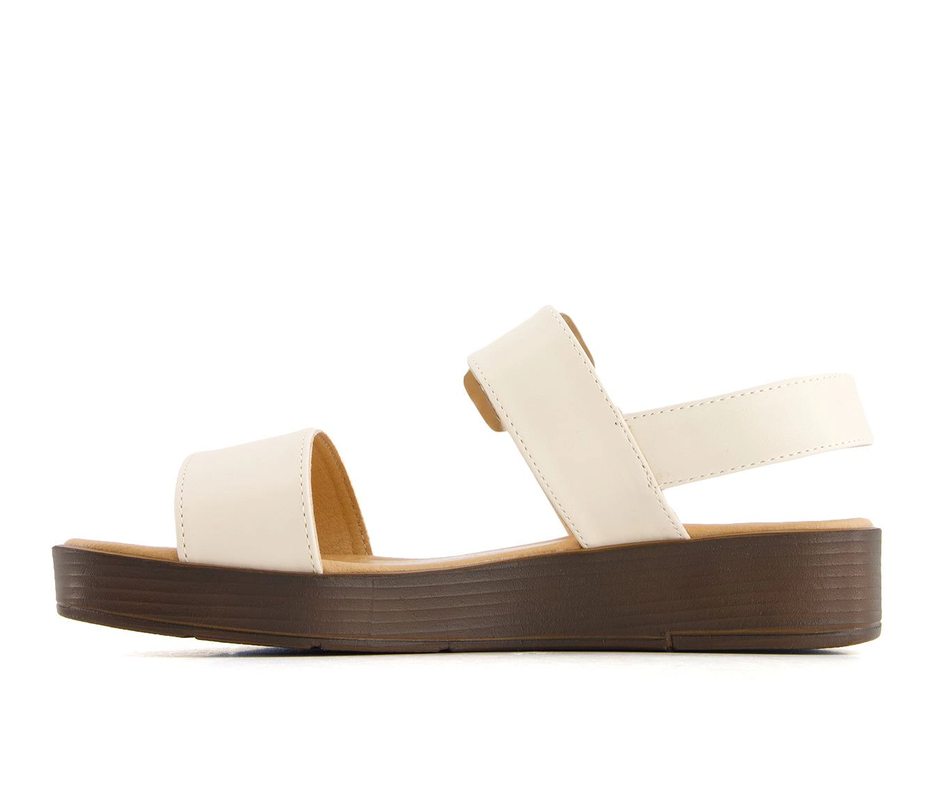 Andrea Womens Comfort Buckle Strap Sandals