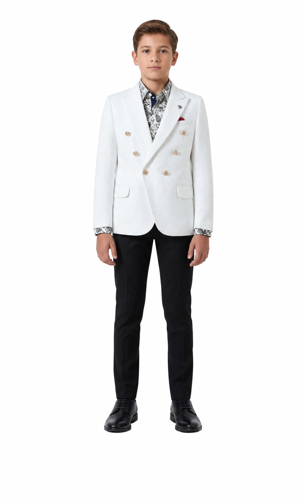 Elie Balleh Boys Slim Fit Elegantjacket