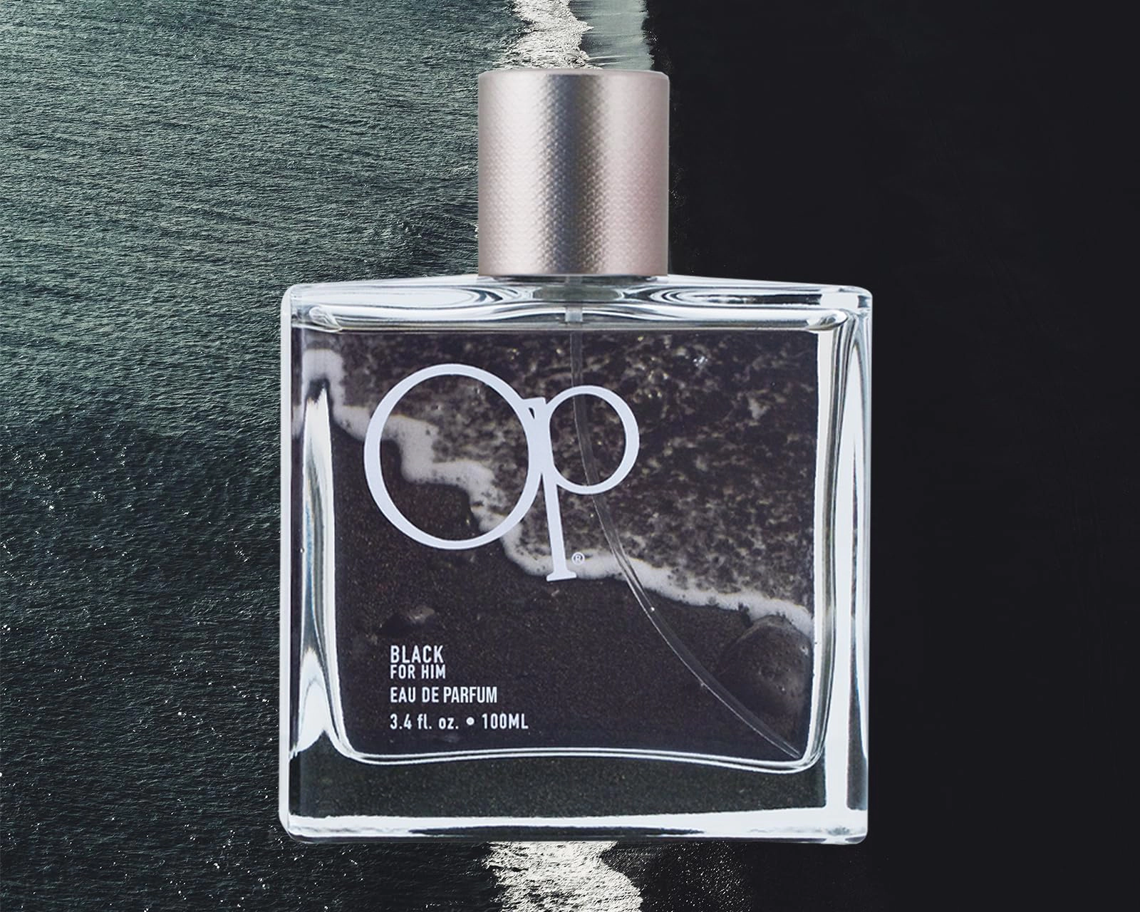 Ocean Pacific Op Black Eau de Toilette for Men, 3.4 fl oz