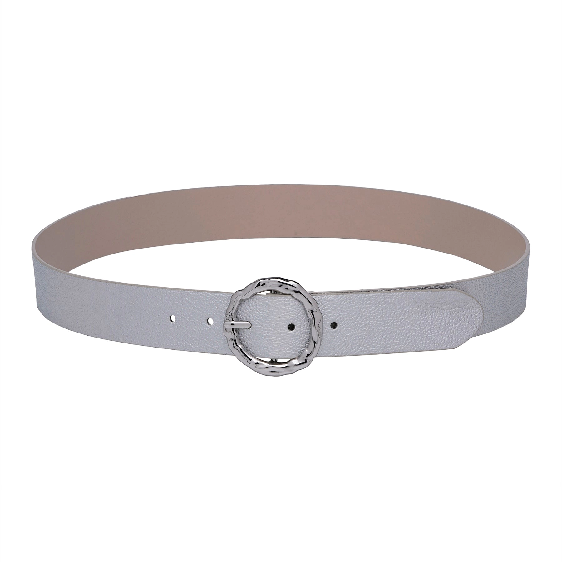 AGP PARIS Womens Wide Shiny Belt