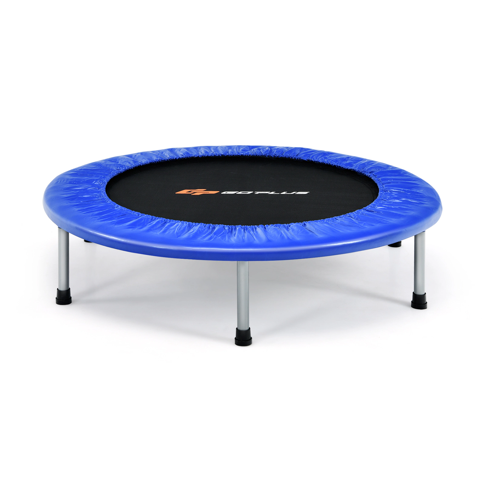 LJG 36 Inch Mini Folding Trampoline Portable Recreational Fitness Rebounder