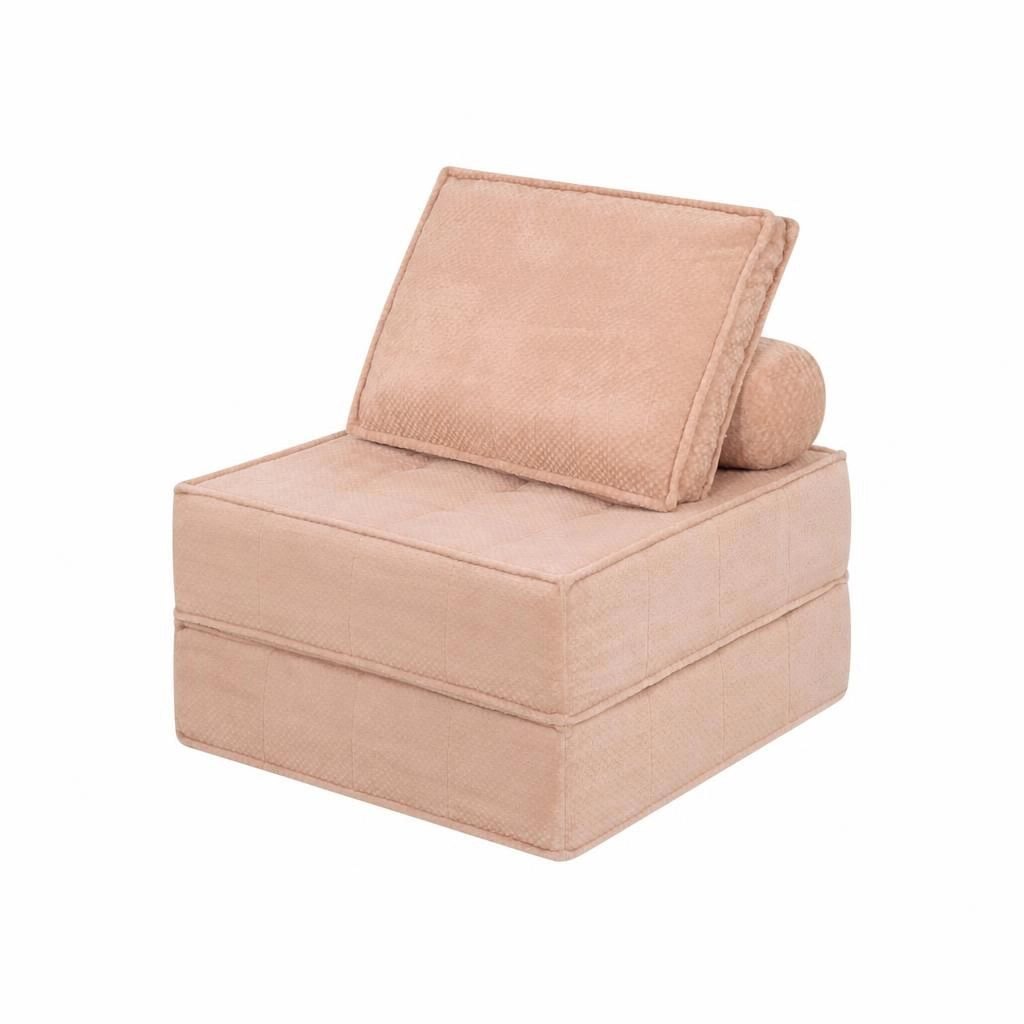 GOODSILO Comfortable Soft Fabric Single Seat Bean Bag Lazy Sofa Chair