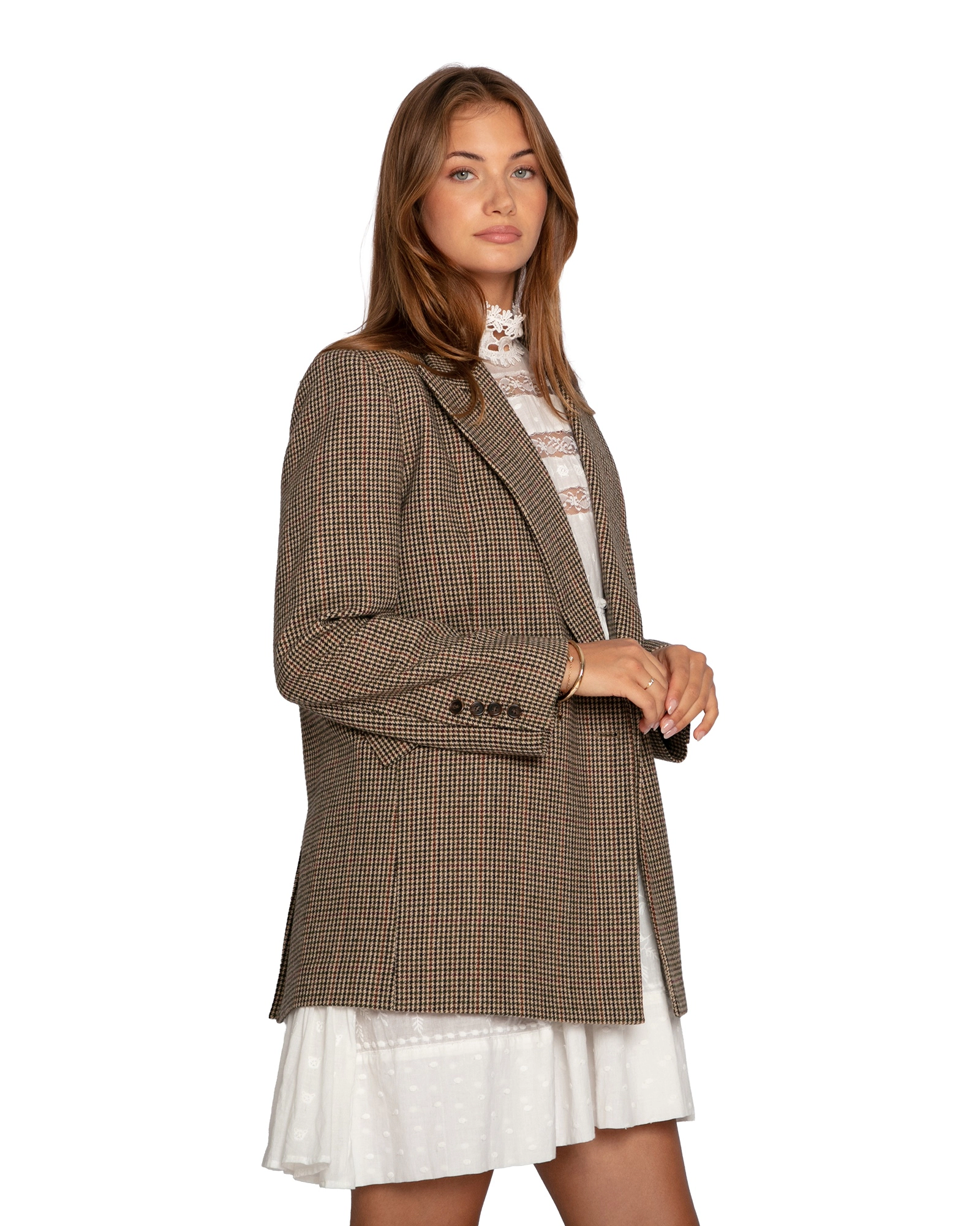 Belle & Bloom Womens Big Brother Talk Blazer
