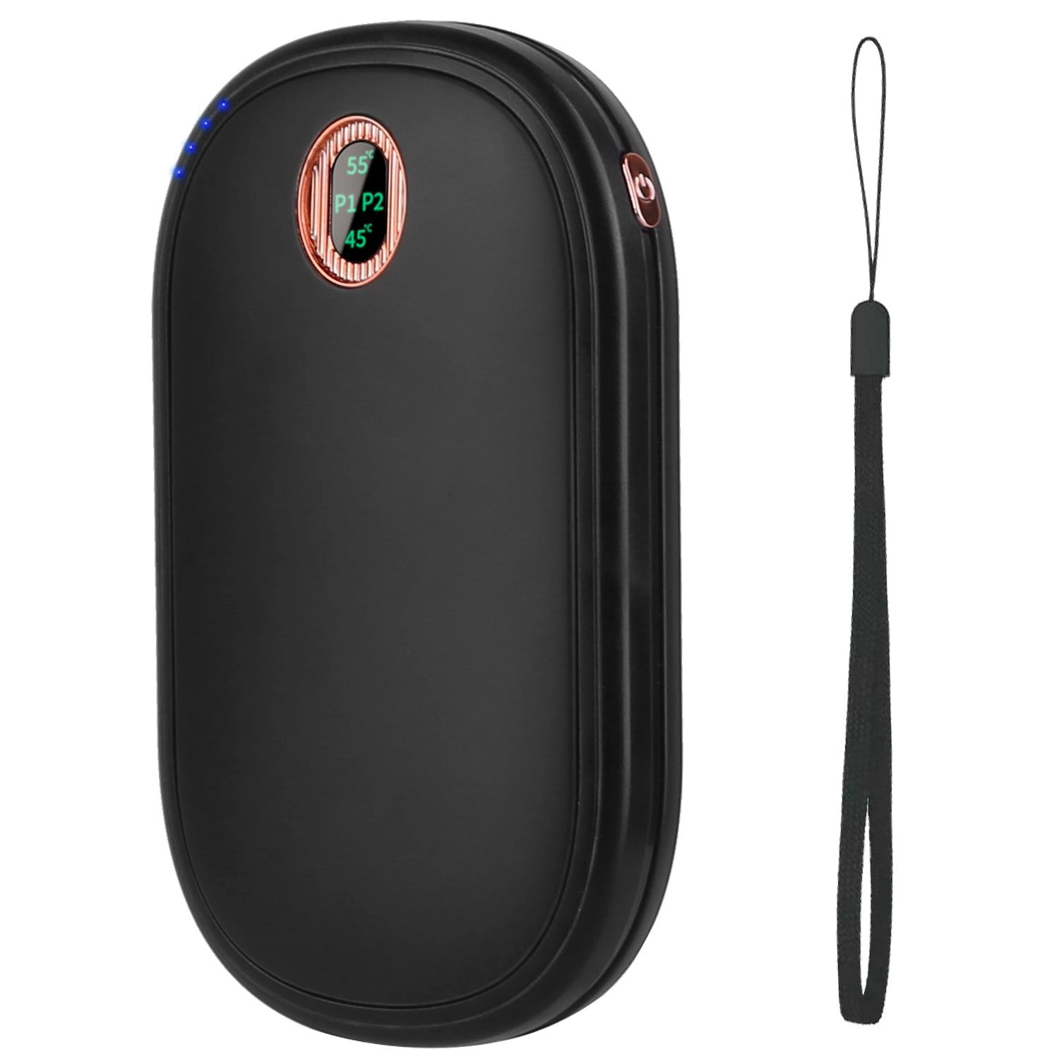 GBruno Rechargeable Hand Warmer With Digital Display