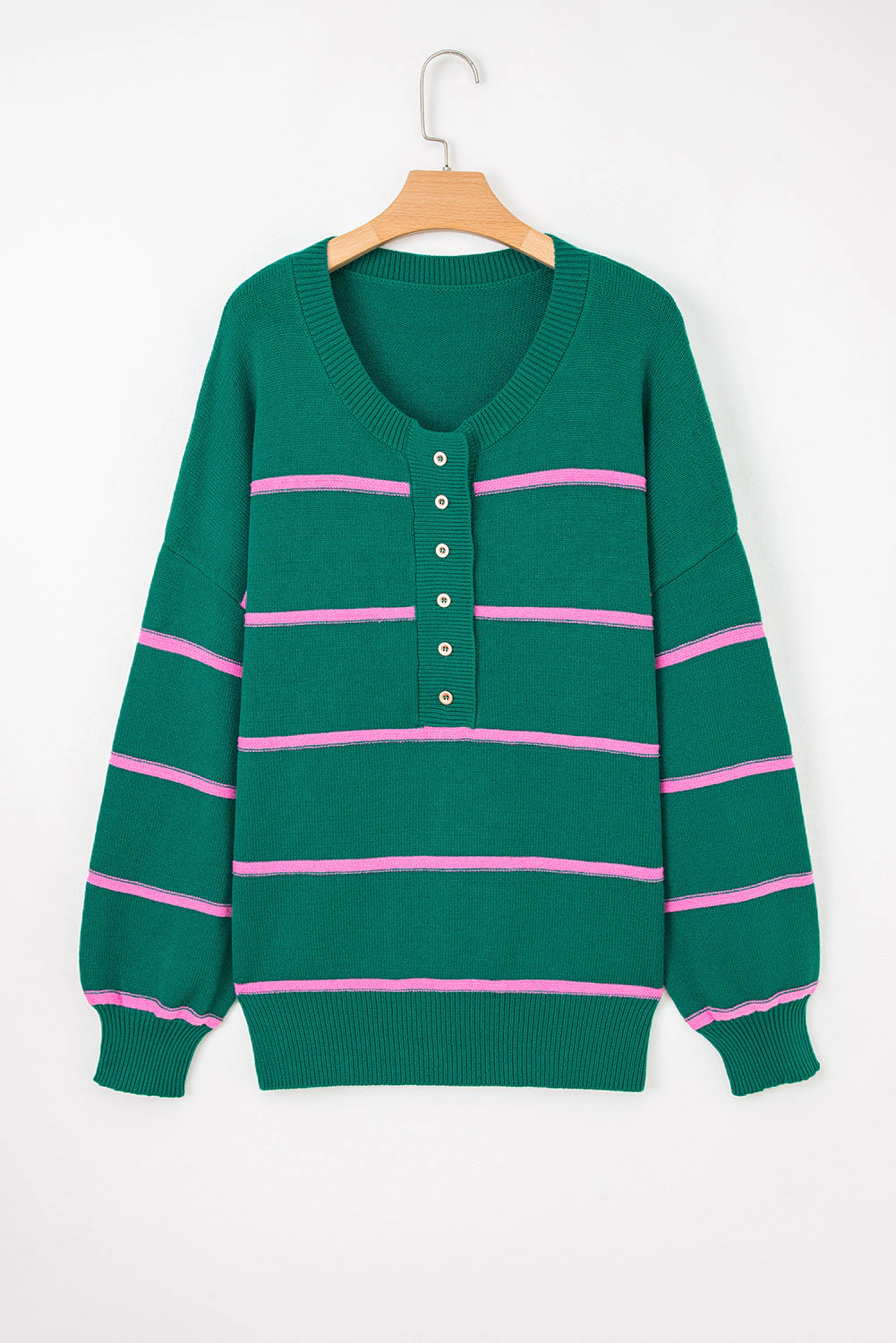 Threaded Pear Women's Coraline Half Drop Shoulder PLUS Sweater