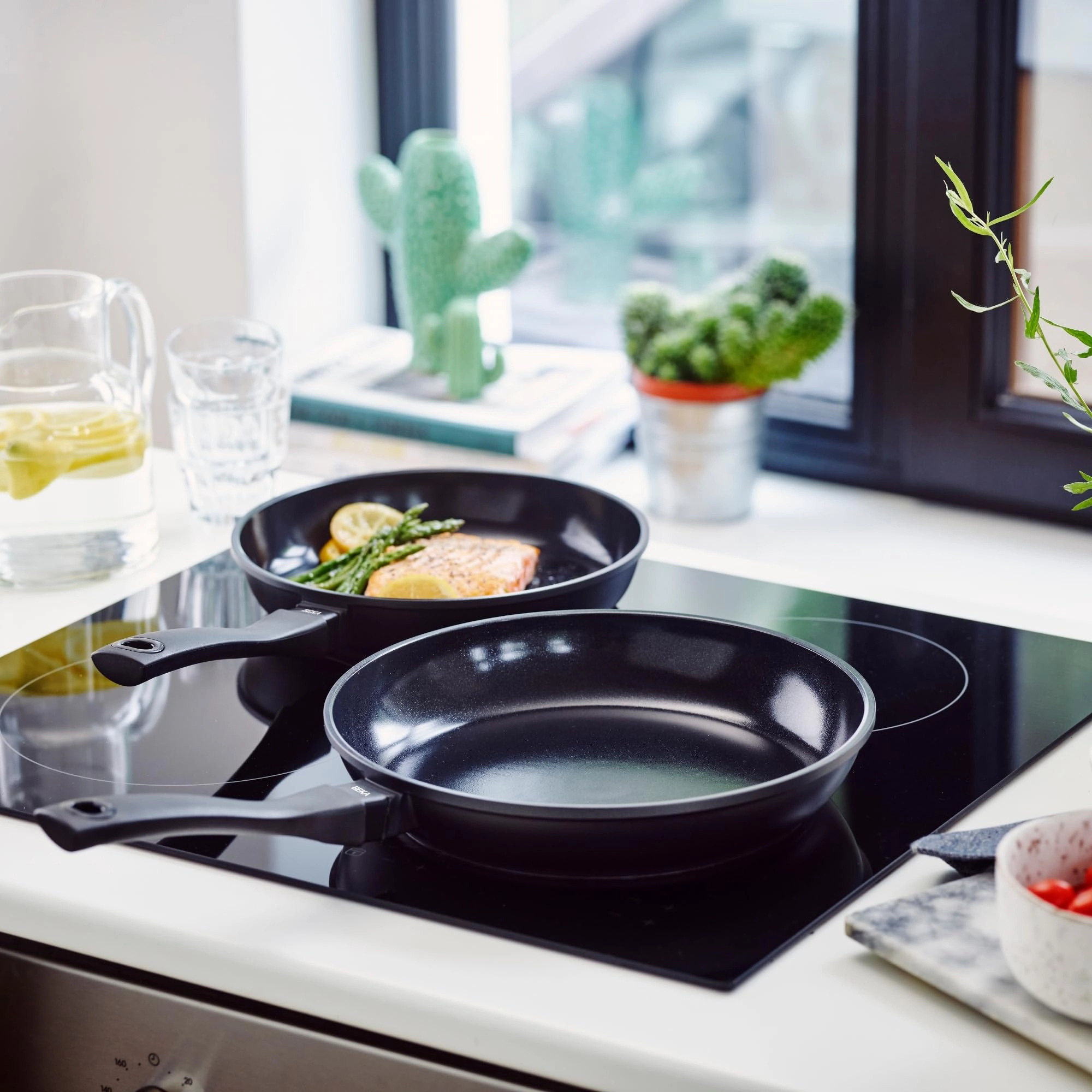 Alva Energy 6-Piece Nonstick Ceramic Frying Pan Set