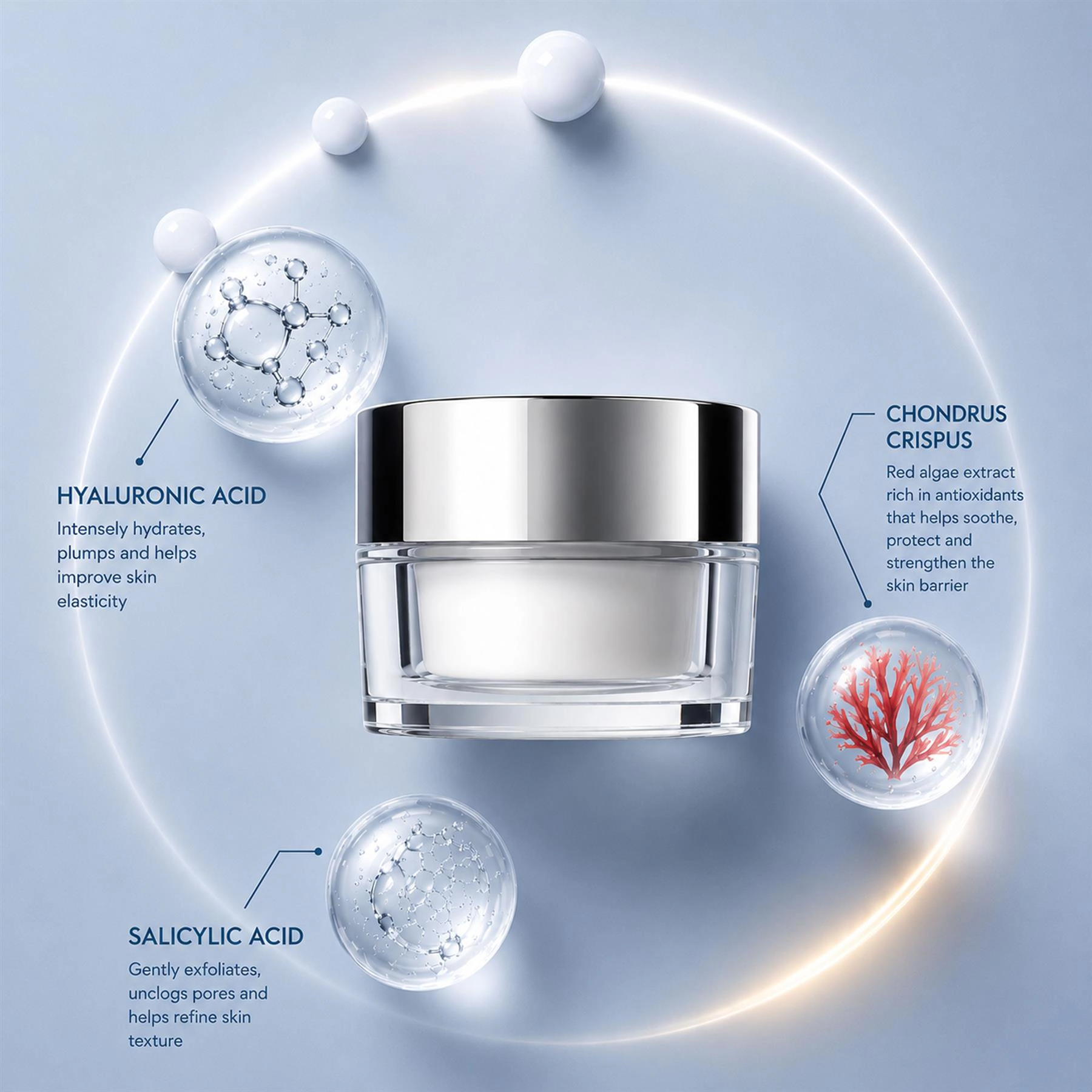 Dr H Hyaluronic Acid Eye Serum 15ml - Hydrates, Smooths Fine Lines & Brightens Dark Circles