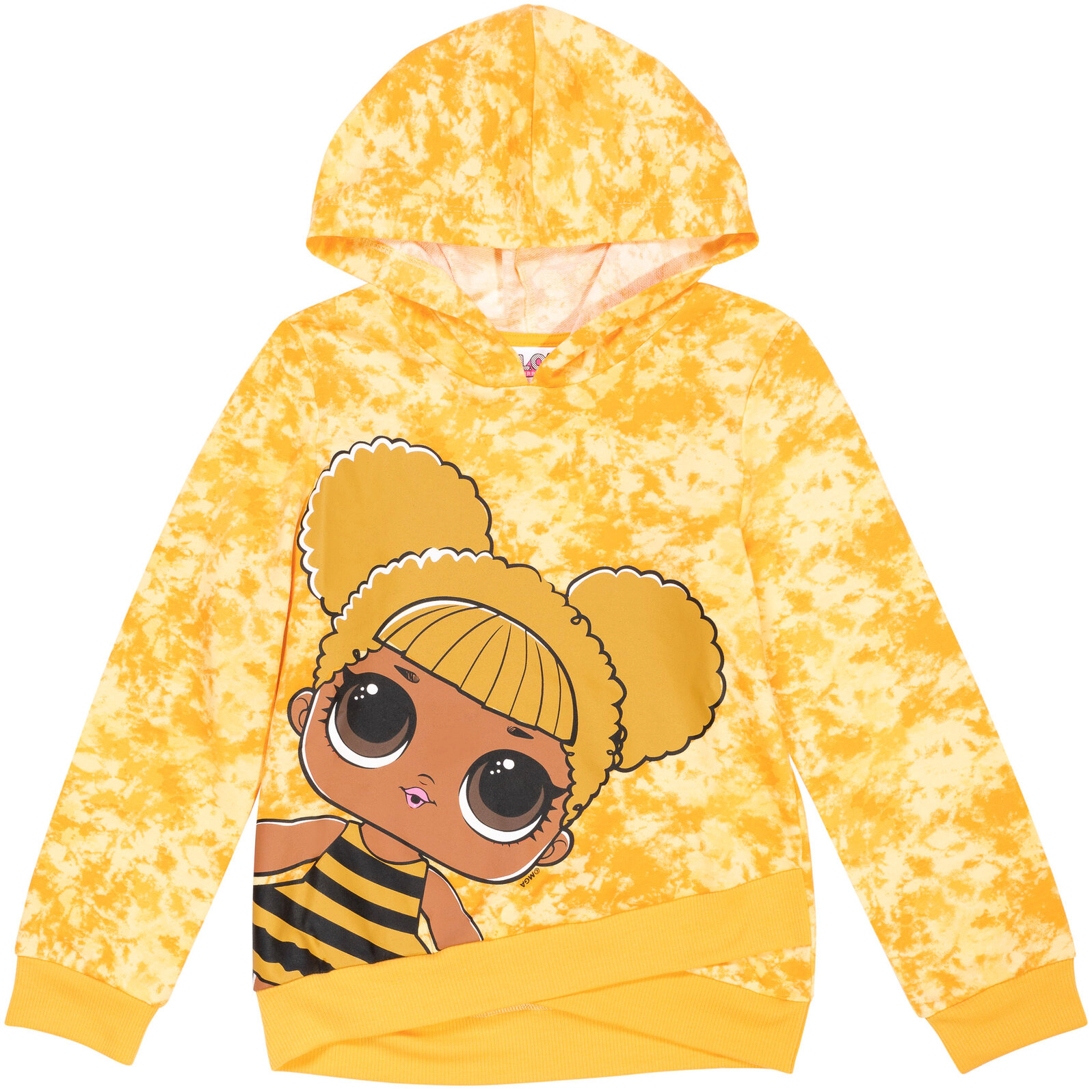 L.O.L. Surprise! Queen Bee Girls' Tie-Dye Hooded Sweatshirt