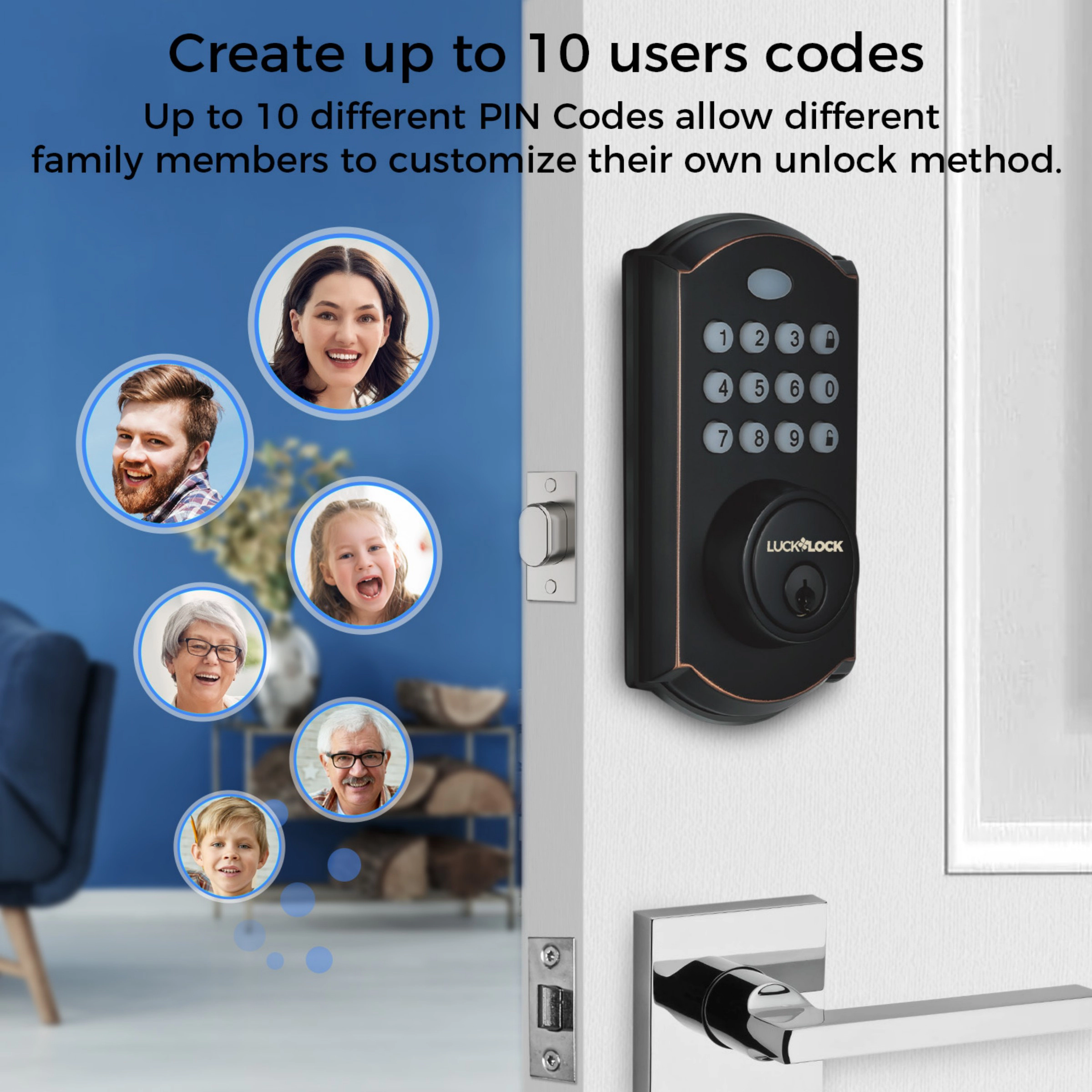 Luck&Lock Smart WiFi Door Lock