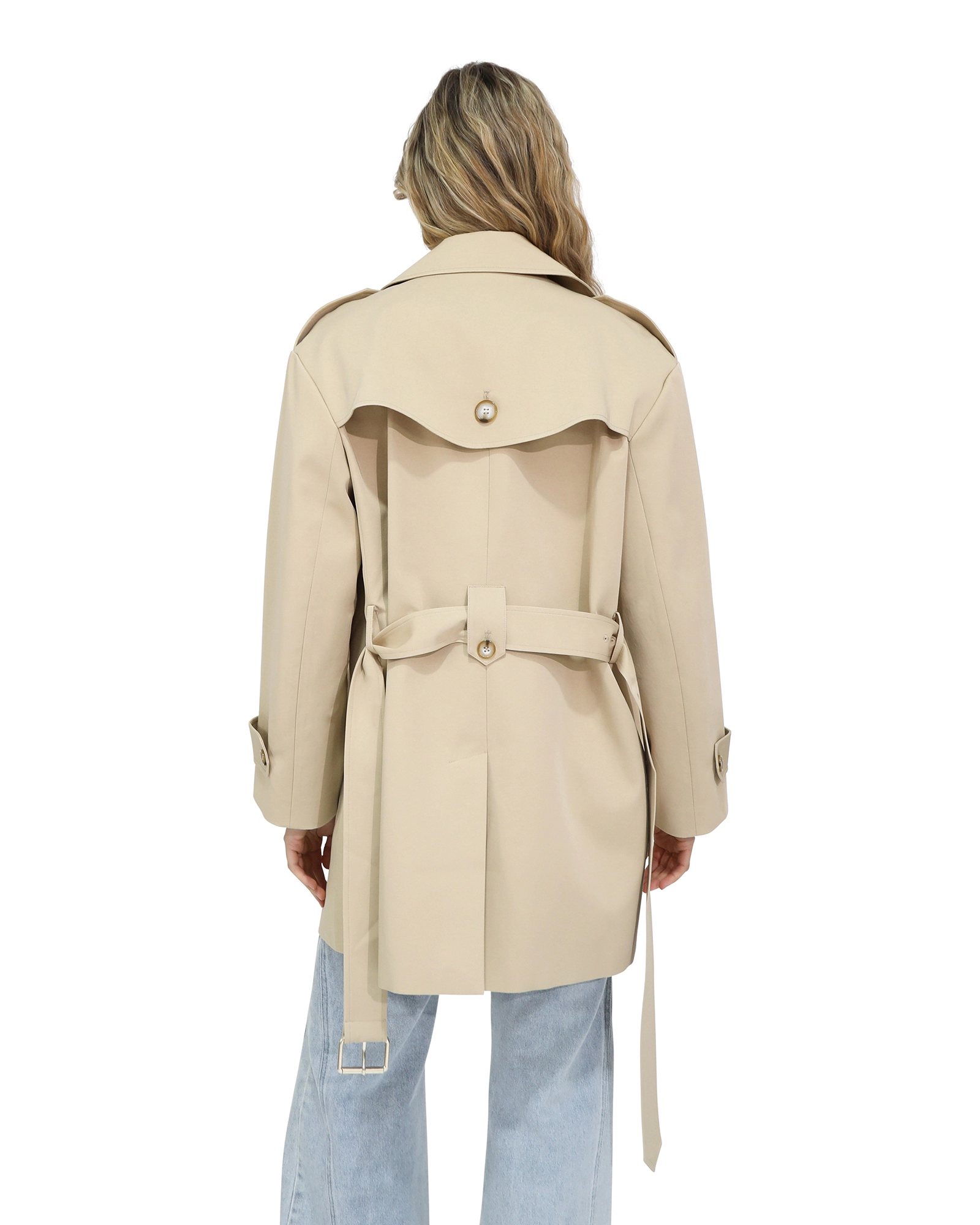 Belle & Bloom Womens Whispers of Verona Trench Coat