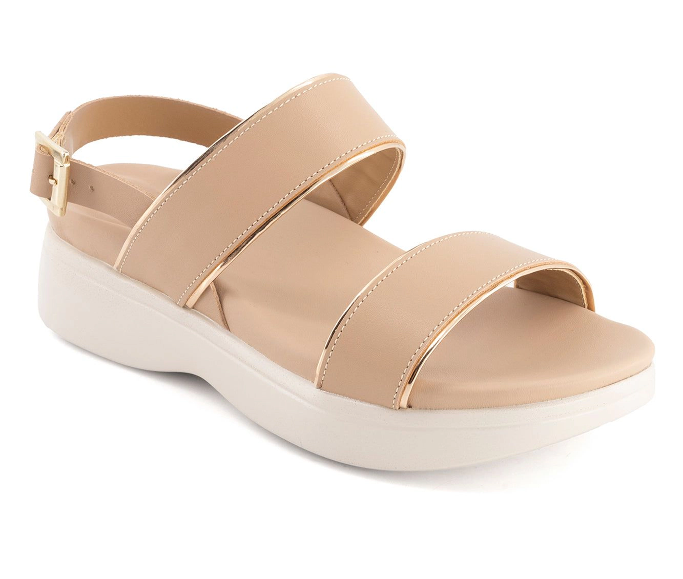 Andrea Womens Slingback Buckle Sandals