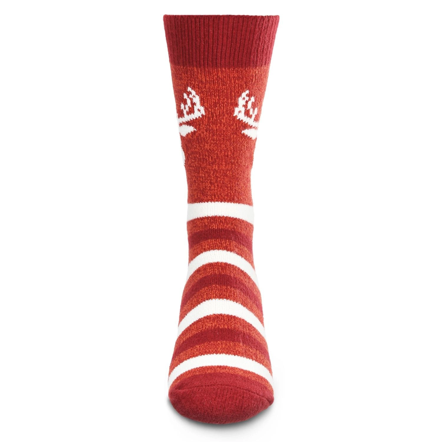 Memoi Men's Moose Buttersoft Cozy Crew Socks