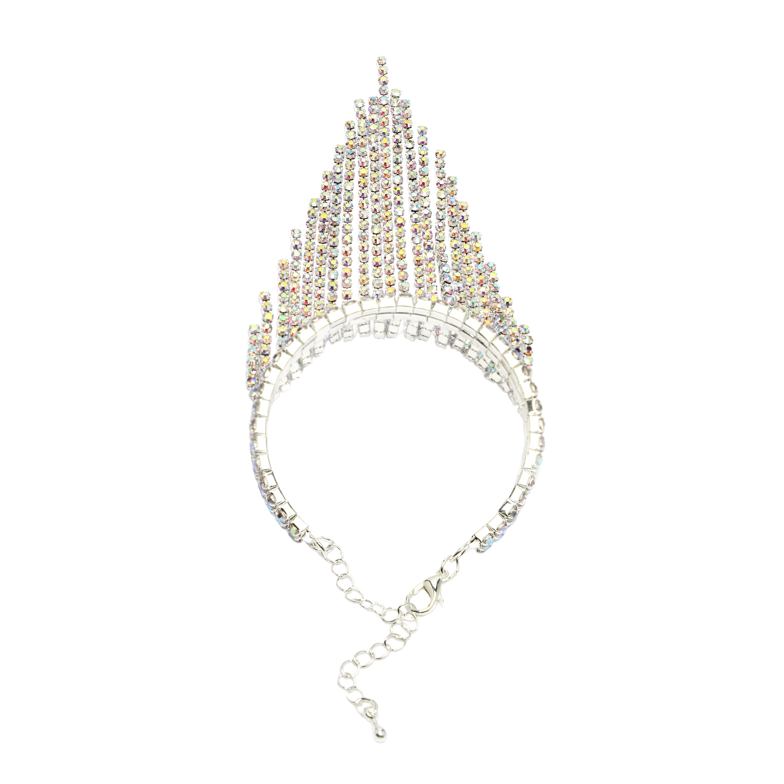 AGP PARIS Womens Diva Collection Gleaming Tassel Bracelet