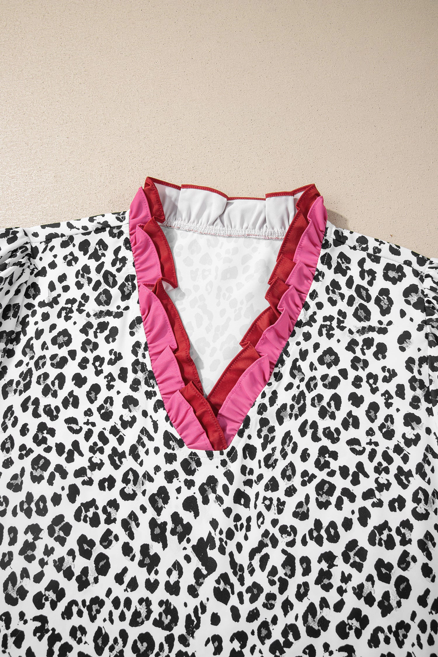Threaded Pear Lily Short Sleeve Blouse