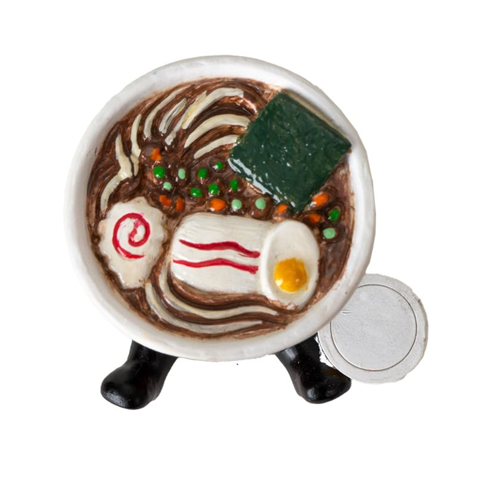 Pacific Giftware Furrybones Ramon Figurine Skeleton in Adorable Ramen Bowl Costume with Cute Noodle Cup Friend 2.7 inch