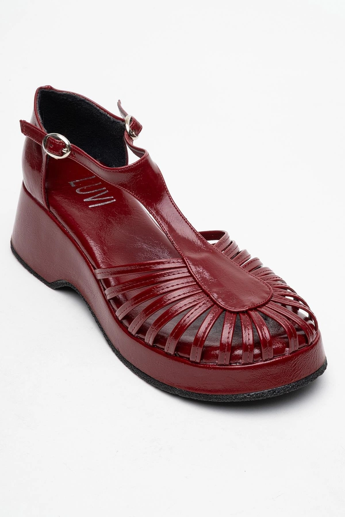 Prologue Shoes Womens Aniel Platform Wedge Sandal