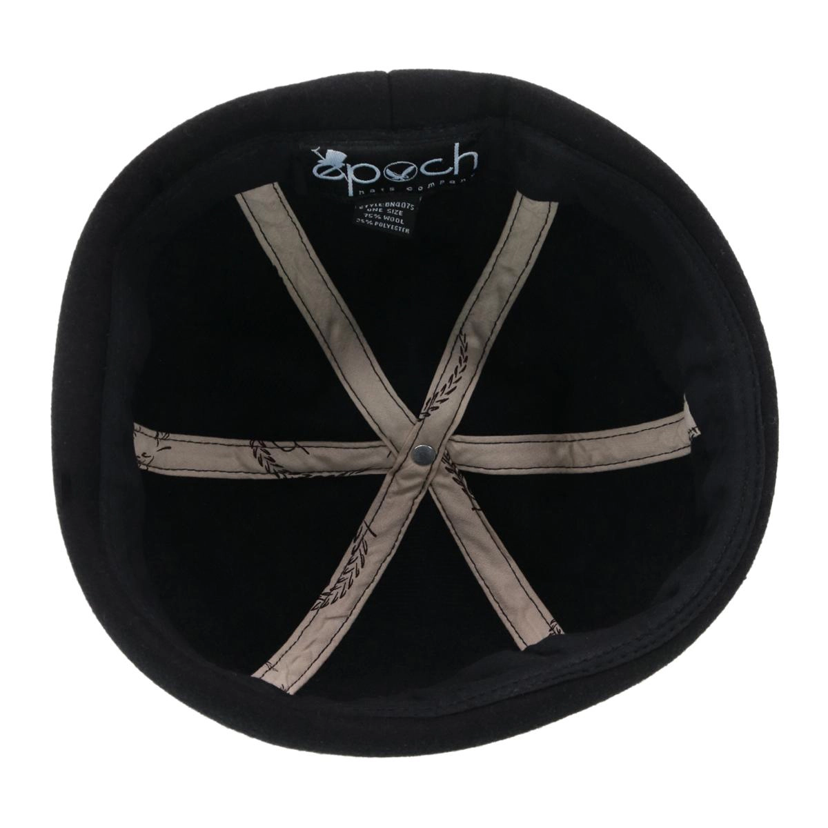 Epoch Hats Company Men's Rolled Cuff  Fisherman Wool Winter Cap