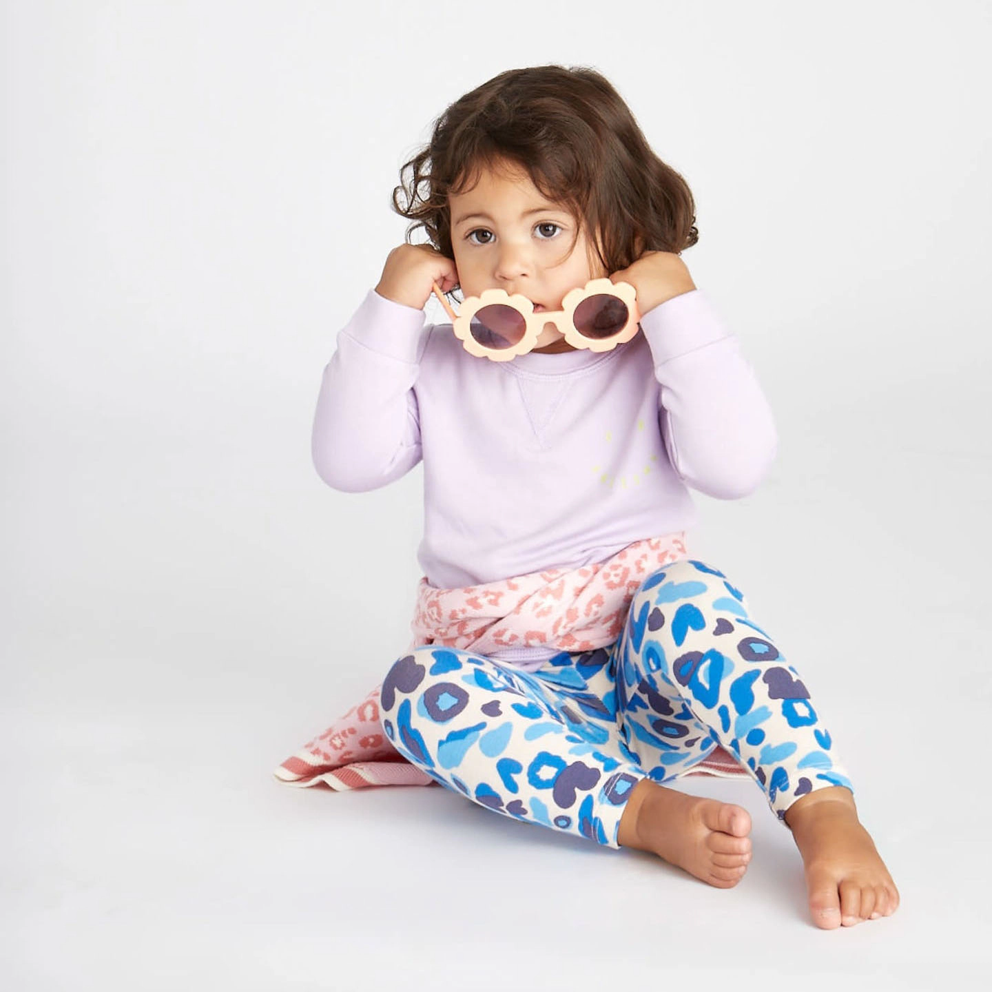 Rockets of Awesome Leopard Play Pants For Baby Girl