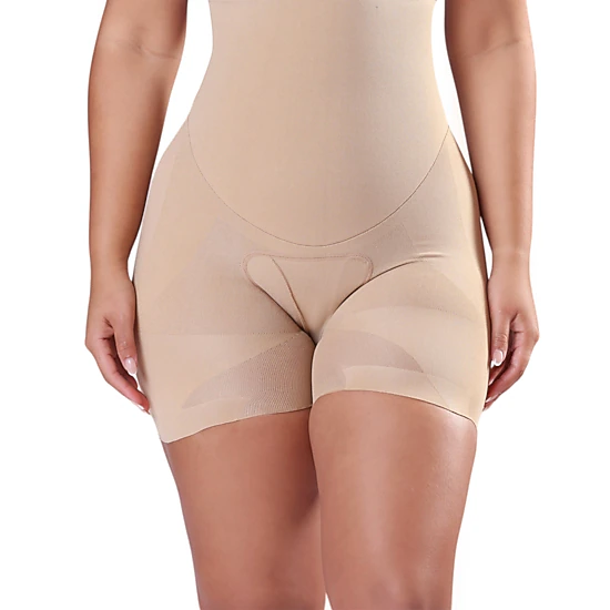 YAHAIRA Women's Happy Shapewear No.7 Bodysuit Double Tummy Layer Shorts