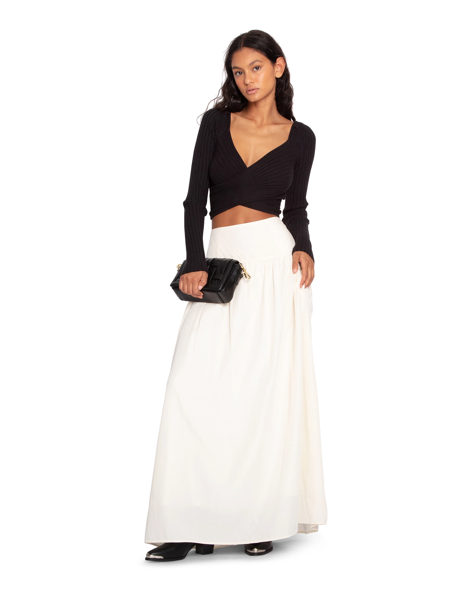 Belle & Bloom Womens Always On My Mind Maxi Skirt