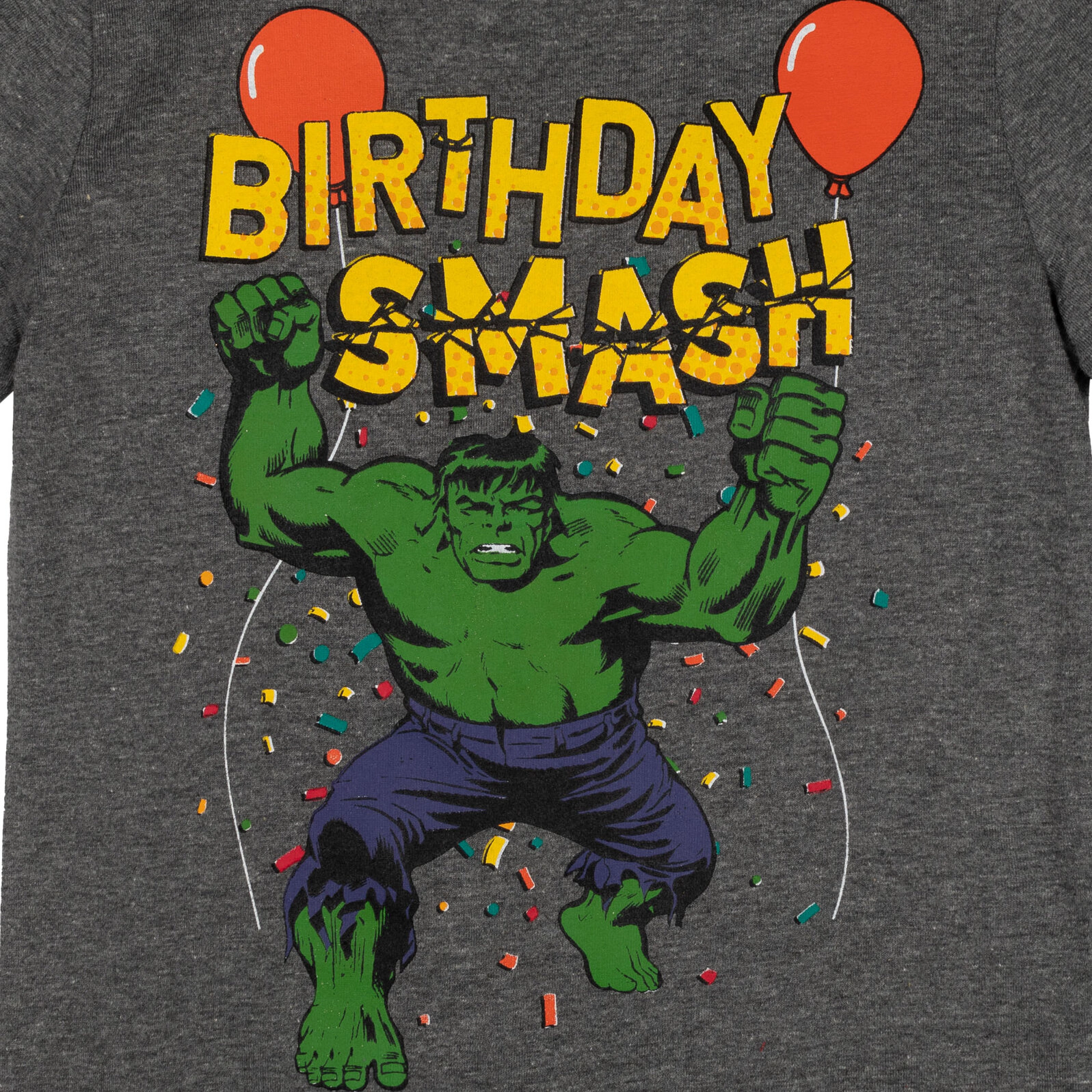 Marvel Avengers The Hulk Boys' Birthday T-Shirt