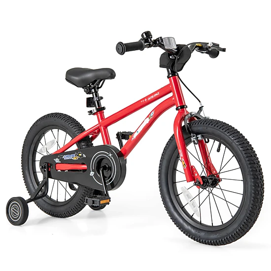 SUGIFT 16-Inch Kids Bicycle with Hand Brake, Coaster Brake, Training ...