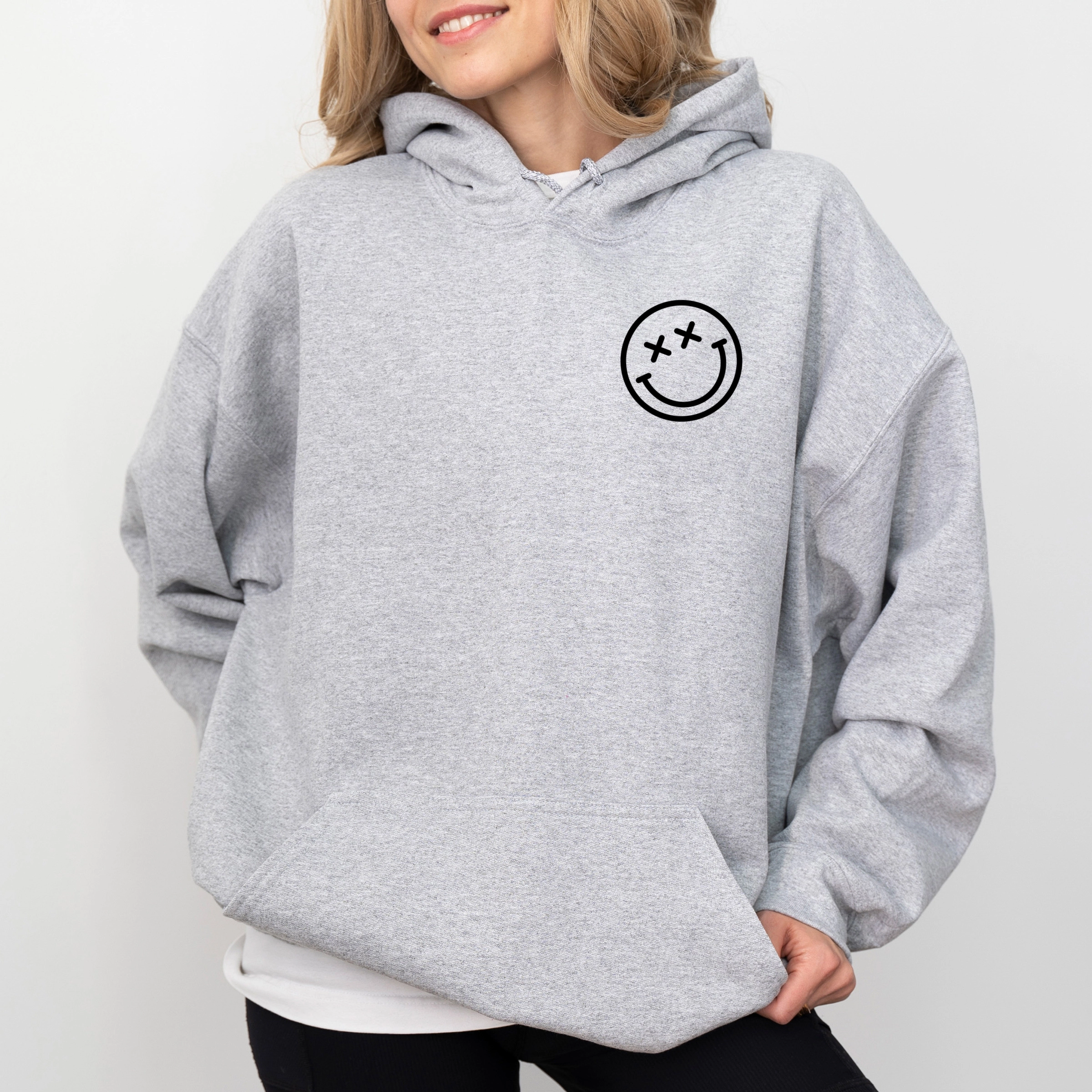 Simply Sage Market - Women's Graphic Hoodie S.W.Smiley Certified Menace