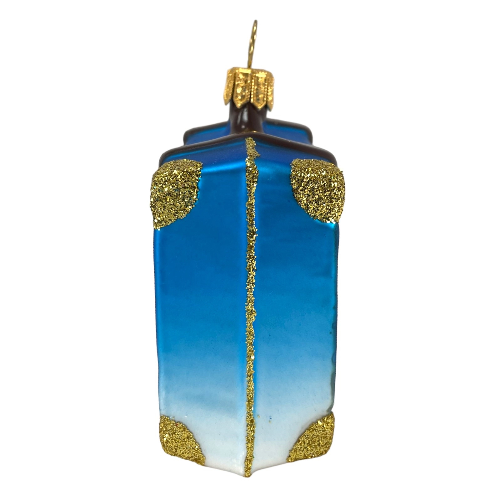 Pinnacle Peak Trading Company San Francisco California Travel Suitcase Polish Glass Christmas Ornament
