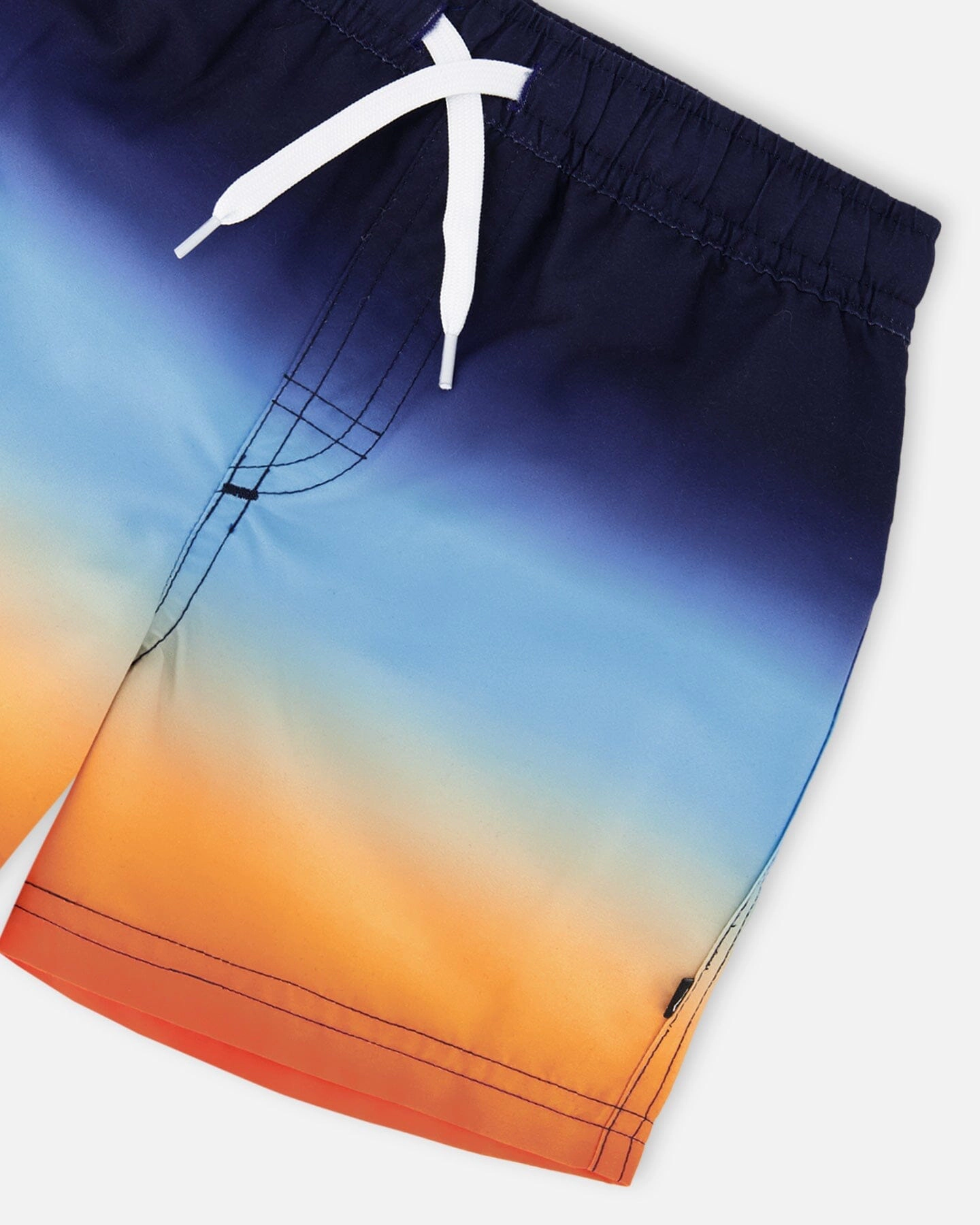 Deux par Deux Boys Swim Trunks and Gradient