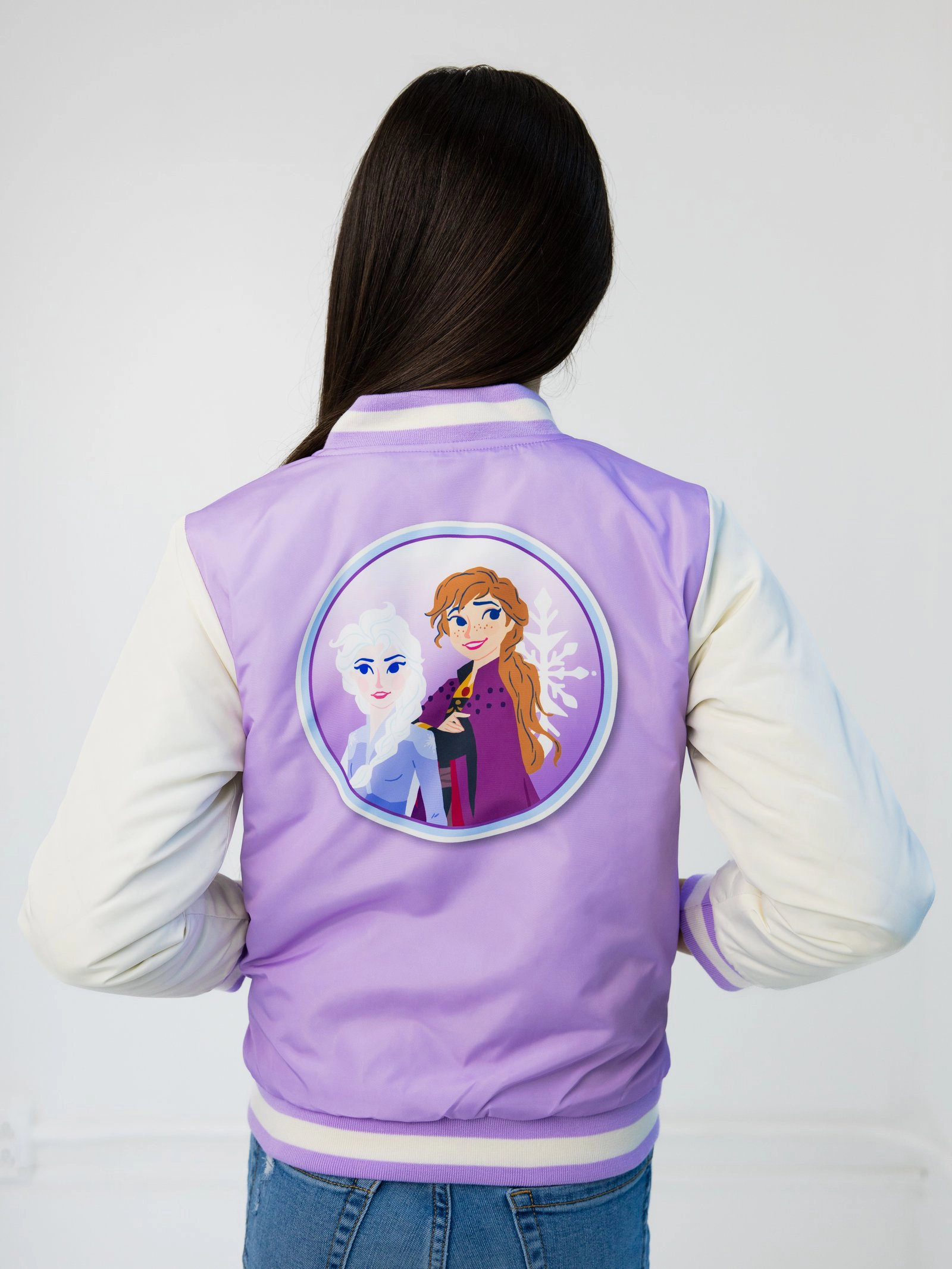 Disney Girls' Varsity Bomber Jacket