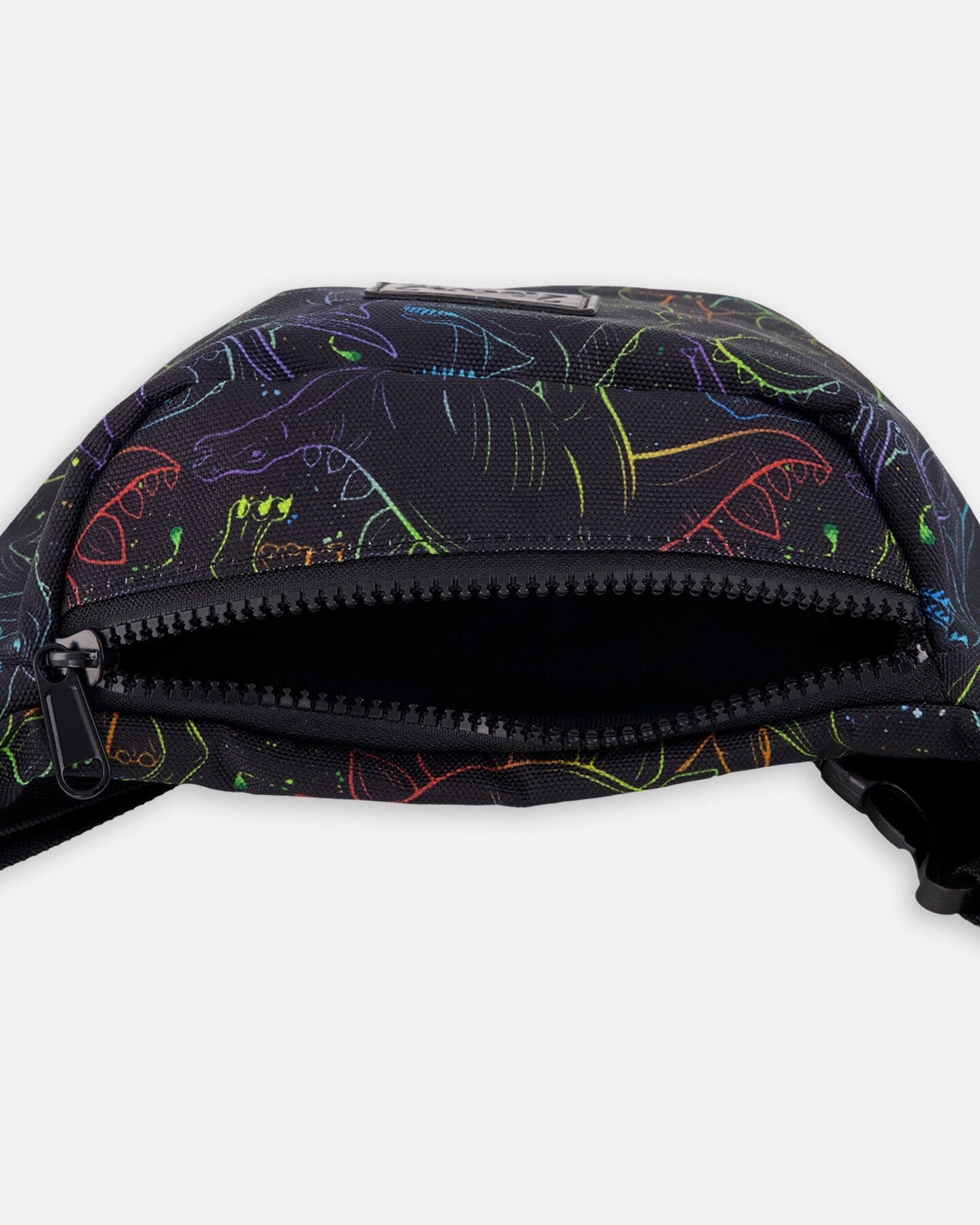 Deux par Deux Boys Fanny Pack Dinosaur Print