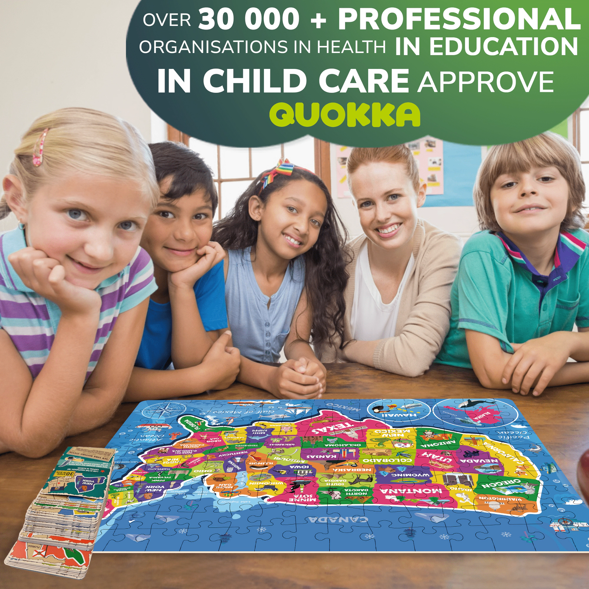QUOKKA Search & Find Riddle Jigsaw Puzzles, 70 150 Piece Educational Puzzles for Kids Ages 3-8, Animals