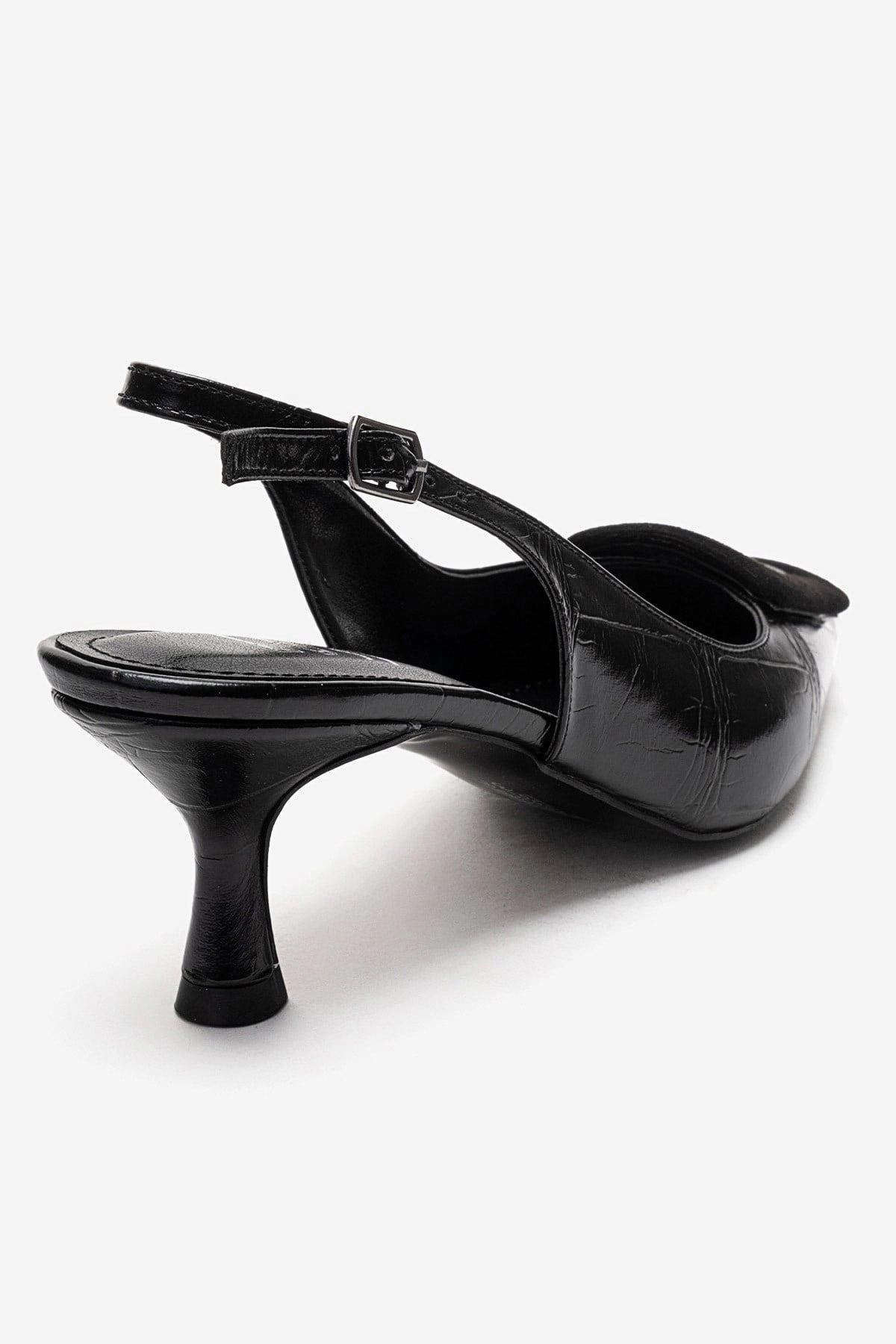 Prologue Shoes Womens Dublin Buckle Stiletto Pump