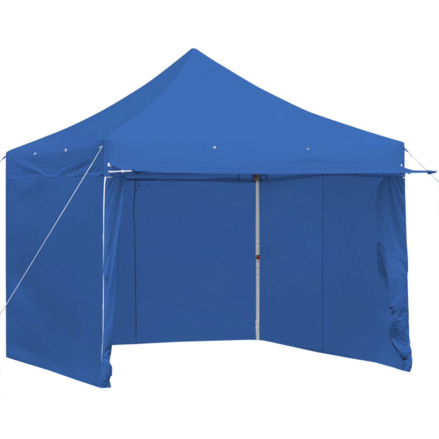 Hivvago 10 x Feet Pop up Gazebo with 4 Height and Adjust Folding Awning-Gray