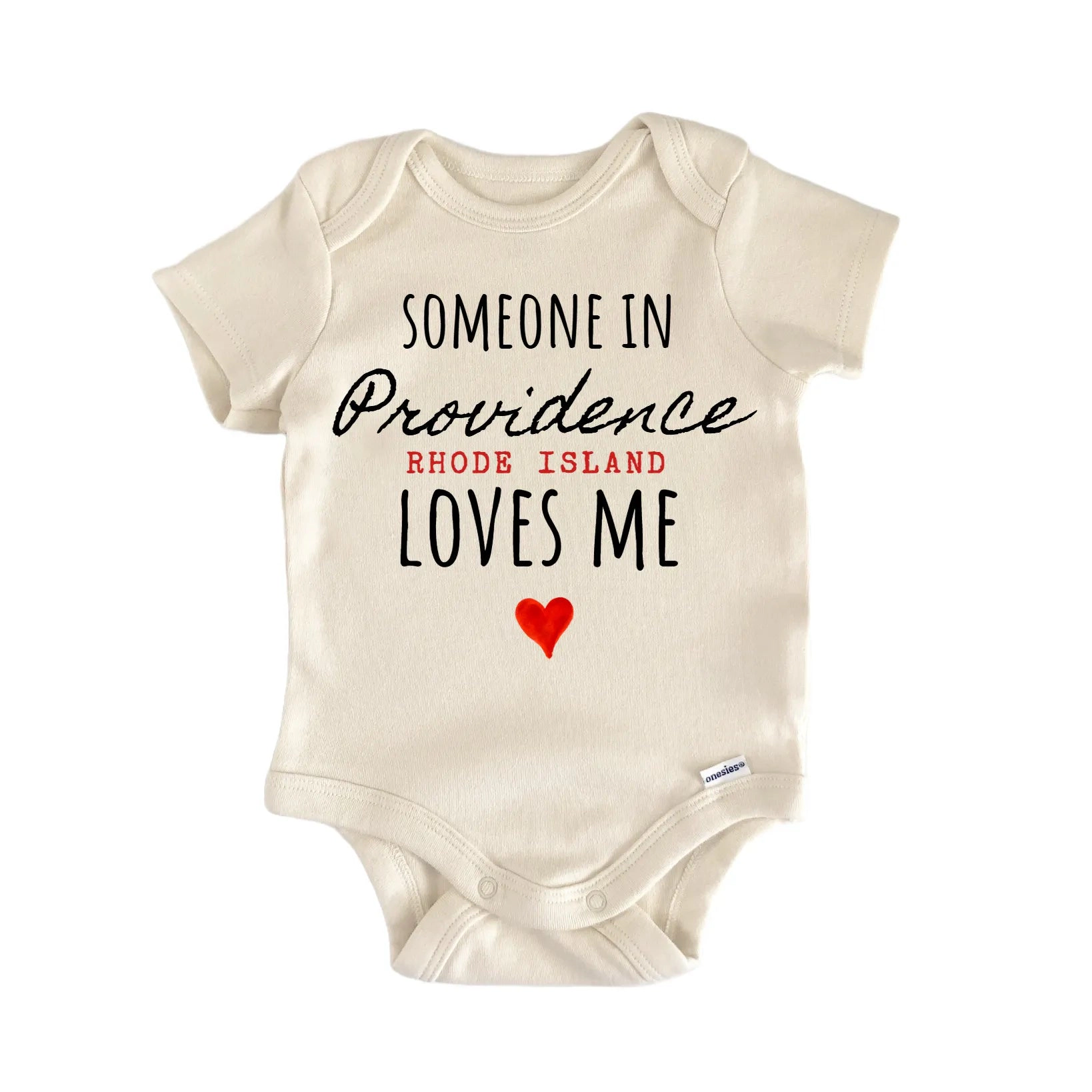 NOFO VIBES Unisex Providence Rhode Island Baby Gift Bodysuit