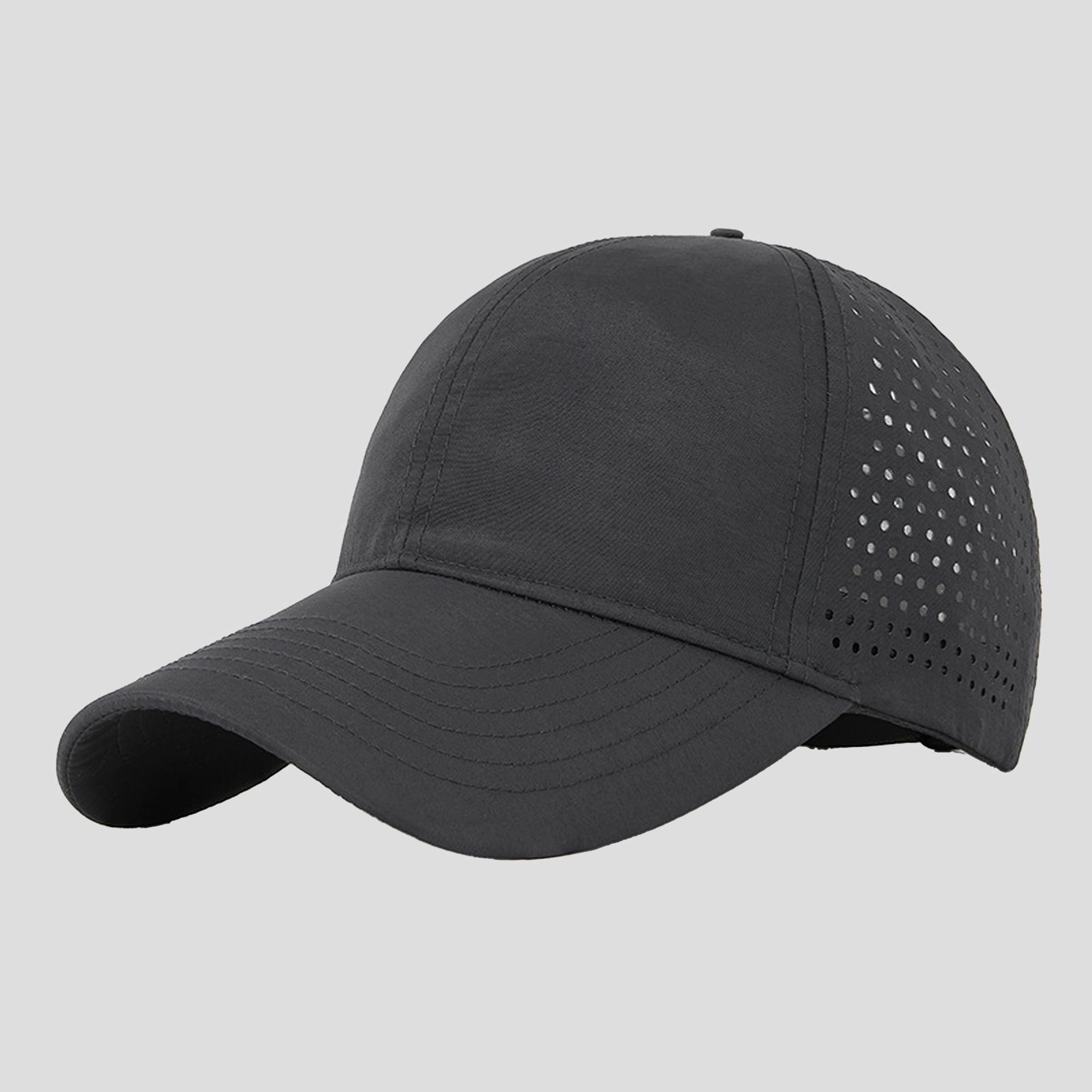 Anna-Kaci Women's Perforated Sports Baseball Cap Stylish Anti-UV Sun Protection Hat - Medium
