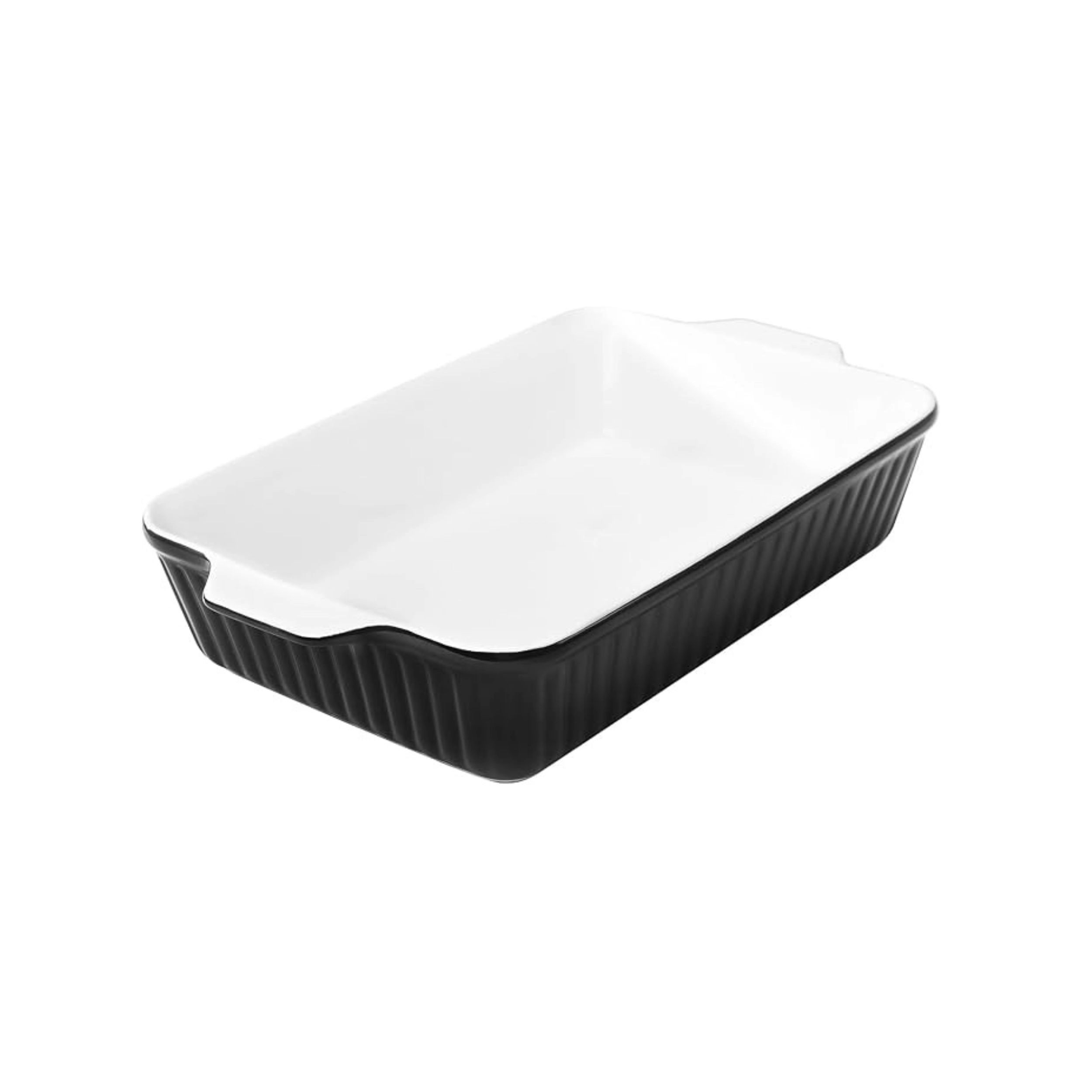 Stock Preferred Ceramic Casserole Baking Dish with Handles 135 oz 9x13 Inch