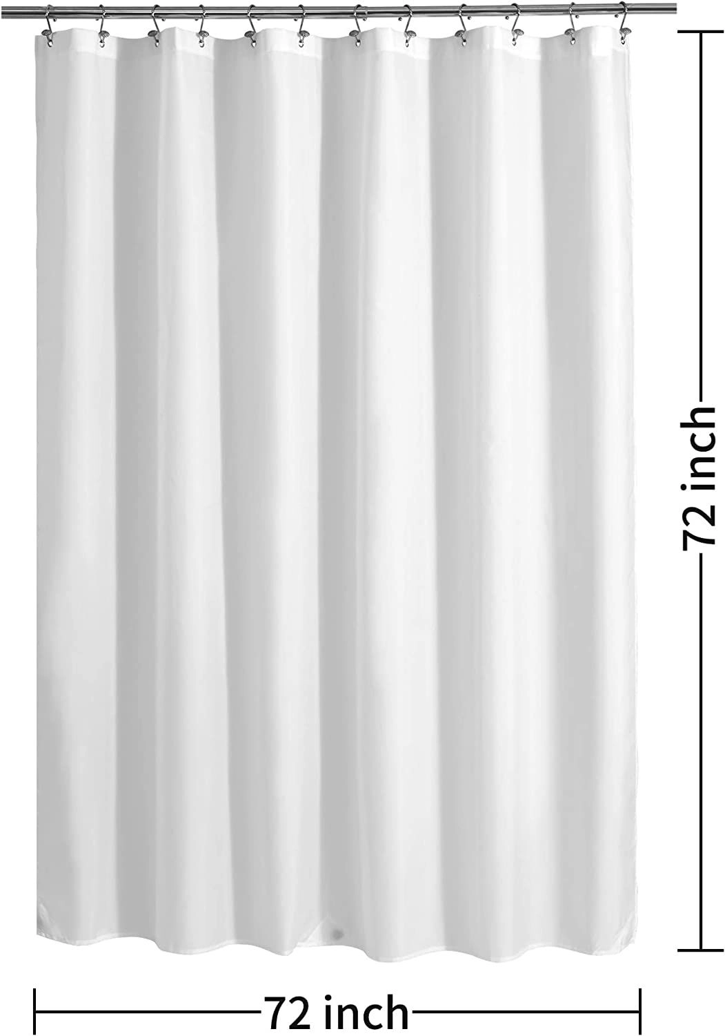 Hotel Collection Premium Waffle Weave Mold & Mildew Resistant Fabric Shower Curtain by Kate Aurora