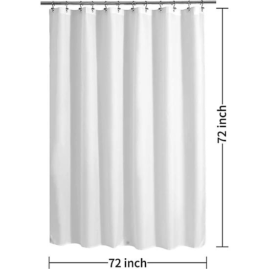 Hotel Collection Premium Waffle Weave Mold & Mildew Resistant Fabric Shower Curtain by Kate Aurora